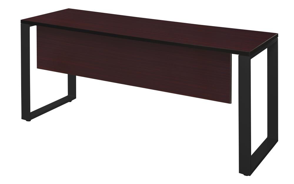Regency STTM6624MHBK Structure Brown 4-Person Training Table (66-in W x 29-in H)