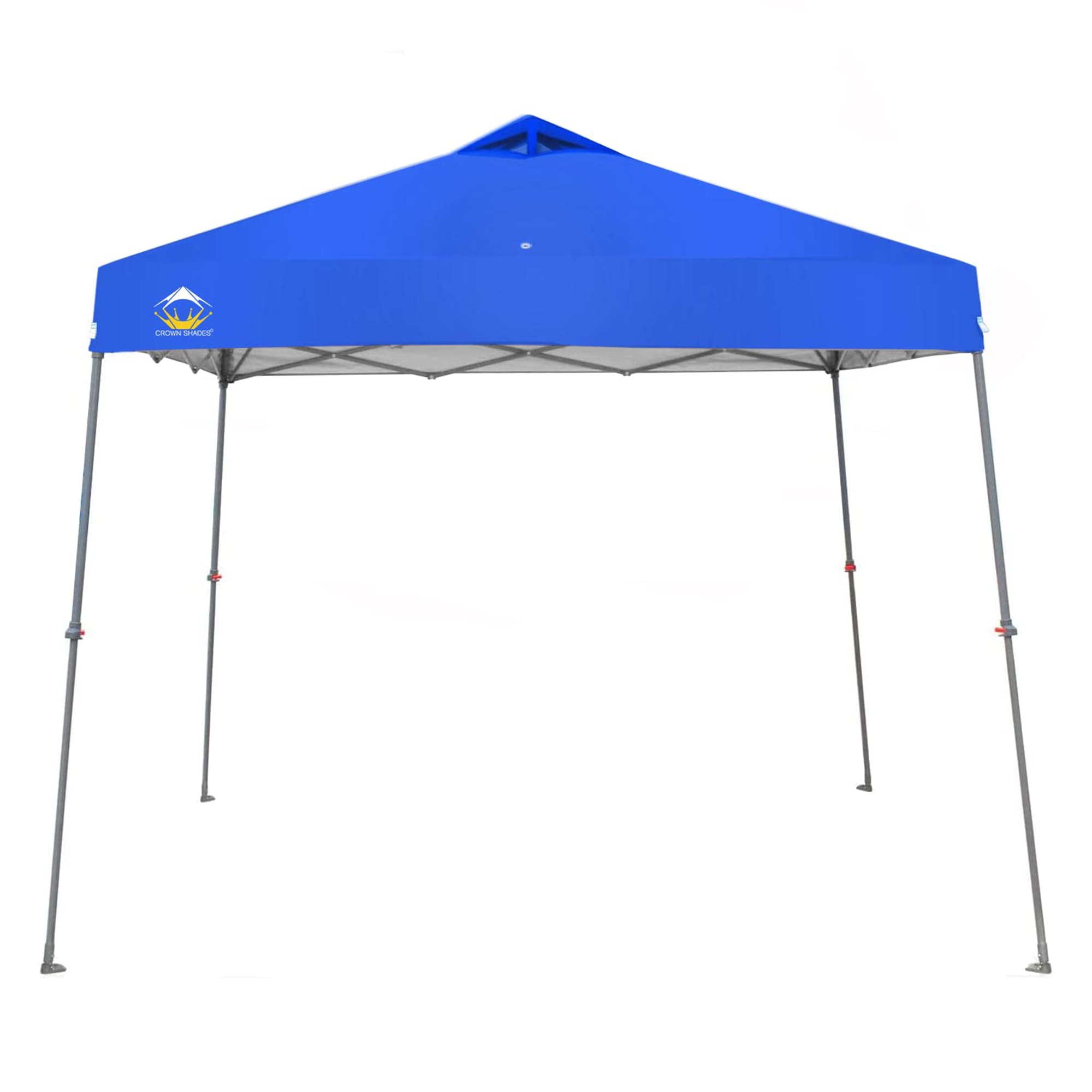 Crown Shades 318583 11-Feet x 11 Square Blue Pop-up canopy