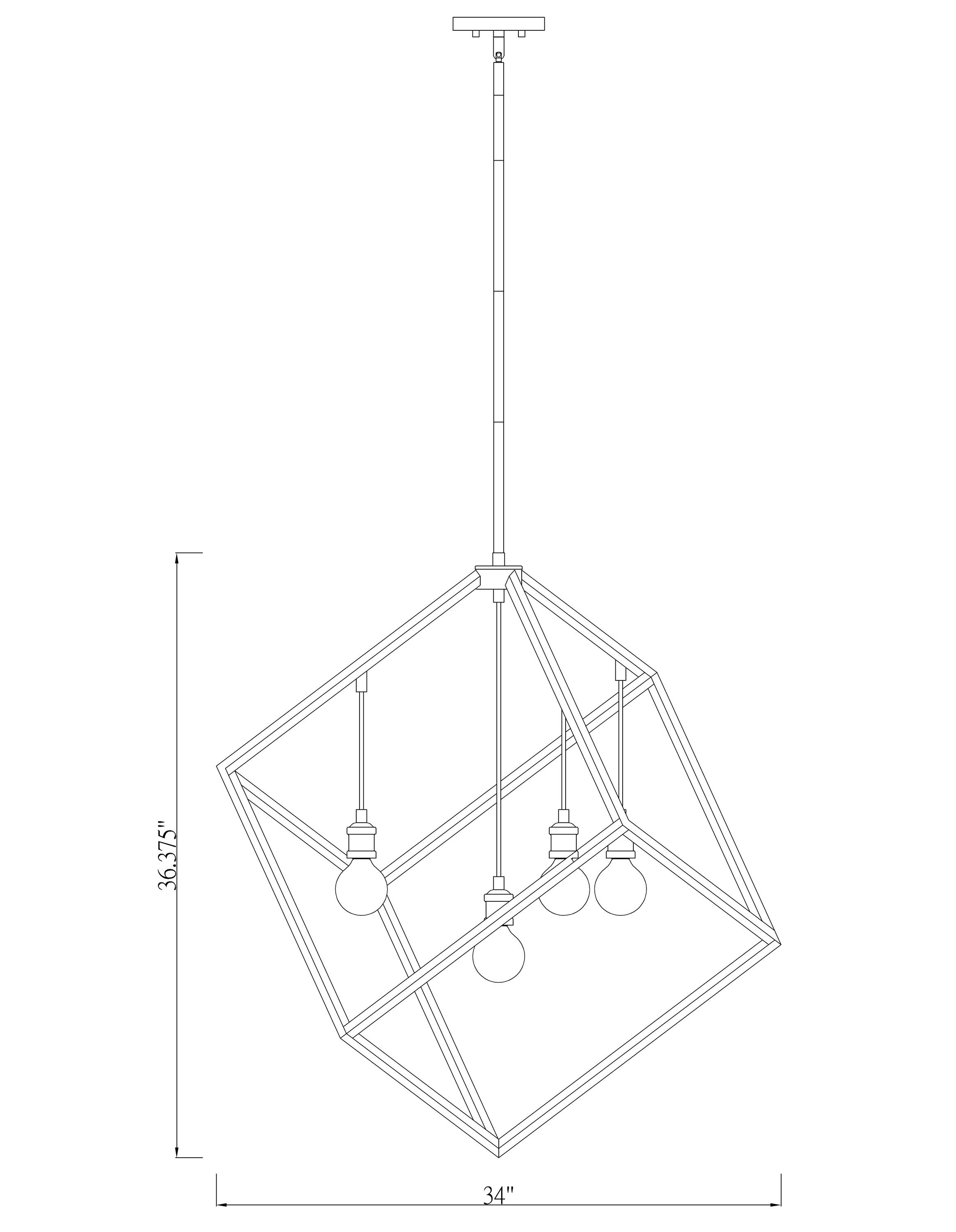 Z-Lite 478P34-BRZ-OBR Pendant-Lights - View #7