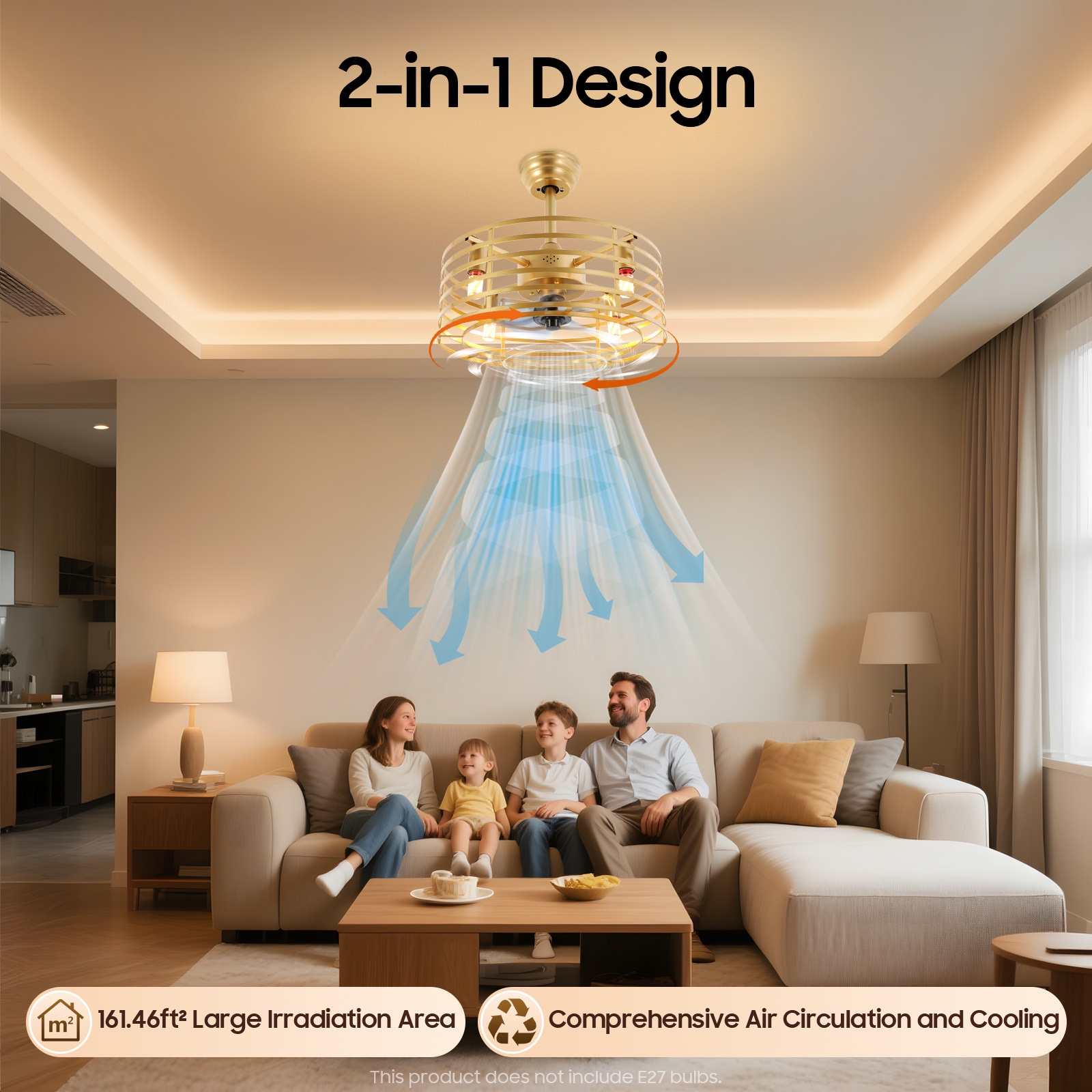 Oukaning HG-HCXLST-6787-US Ceiling-Fans - View #4