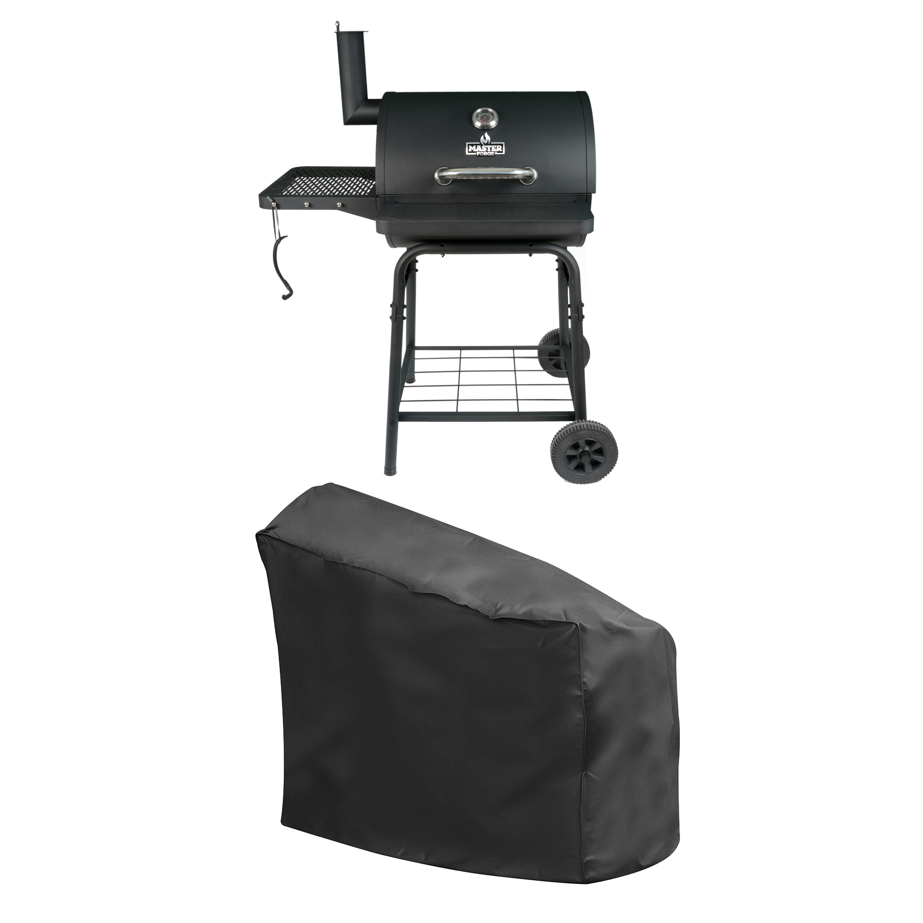 Shop Master Forge Charcoal Grill With Master Forge Grill Accessories At   66392438 