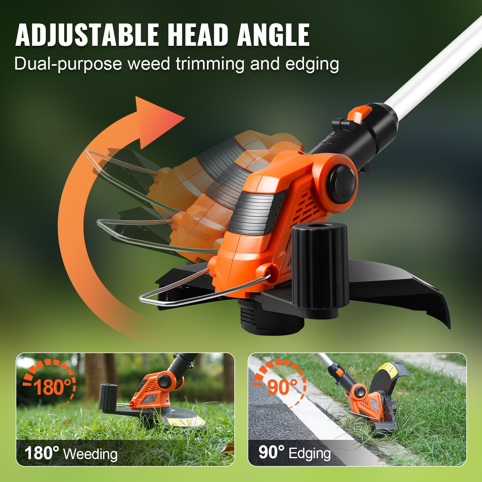 VEVOR WXCS4AH10120VKX3WV5 Cordless-String-Trimmers - View #6