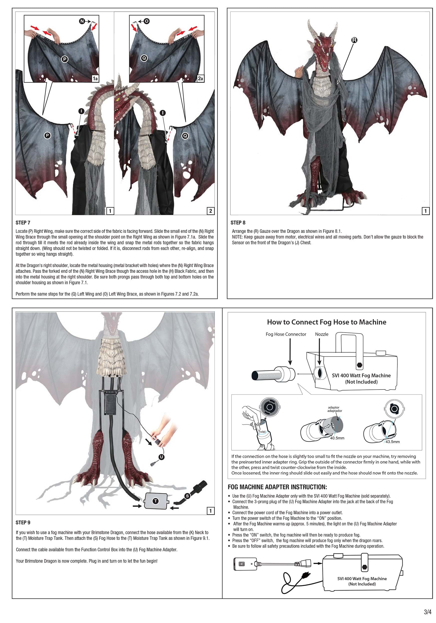 HalloweenCostumes.com FUN4307-ST Outdoor-Halloween-Decor - View #7