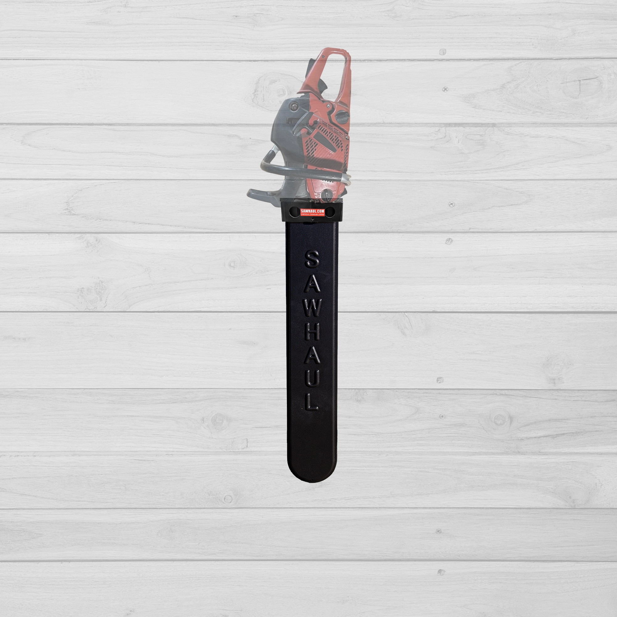 SawHaul SH013WIS-28 28-in Universal Chainsaw Carrier Holster Kit, Mounts to Tractor Loader, Pro-Grade Scabbard