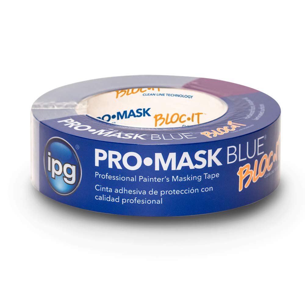 IPG Introducing the  ProMask Blue with BLOC-It the ultimate premium masking tape designed for both interior and exterior applications