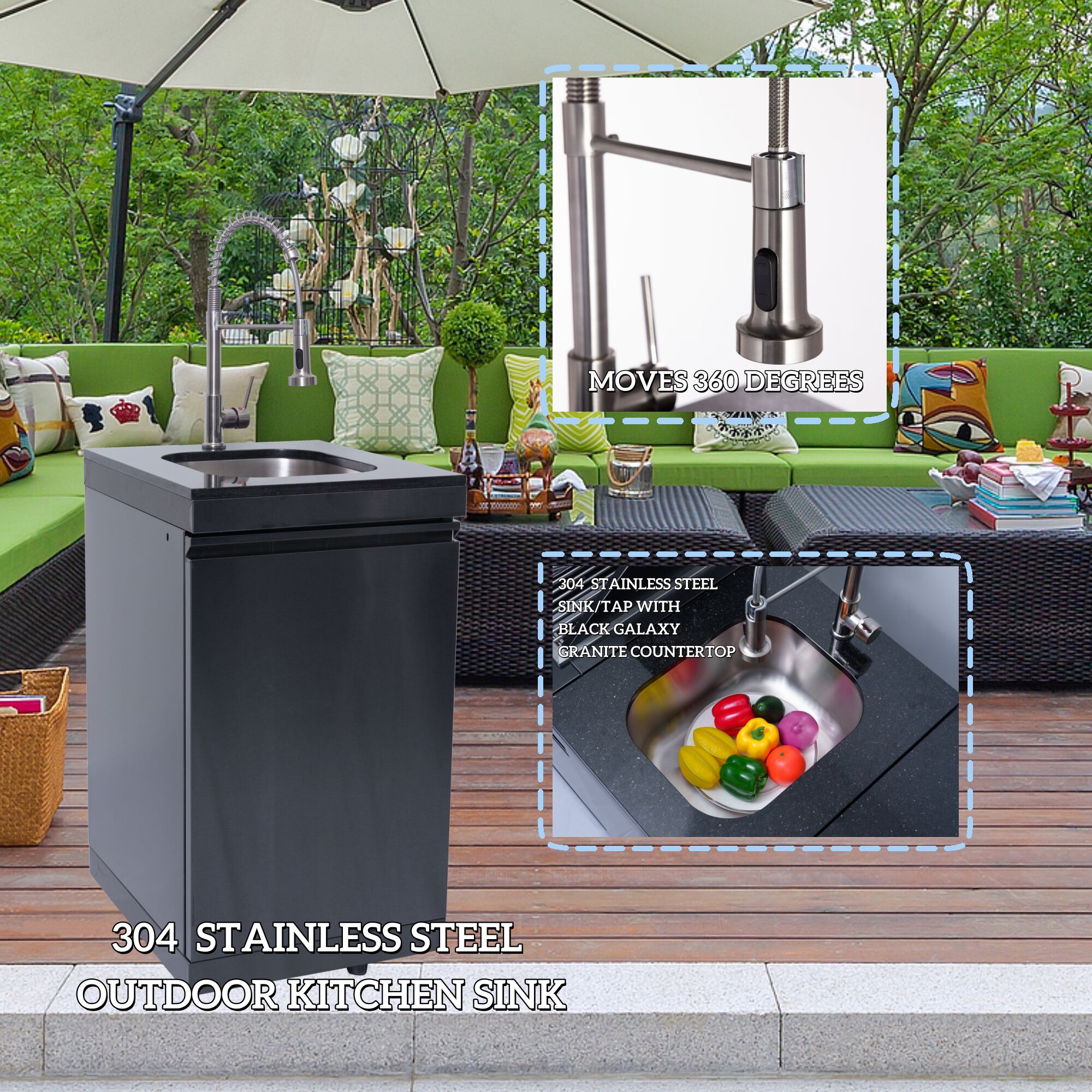 Siavonce XHW3109S00006 Modular-Outdoor-Kitchens - View #9