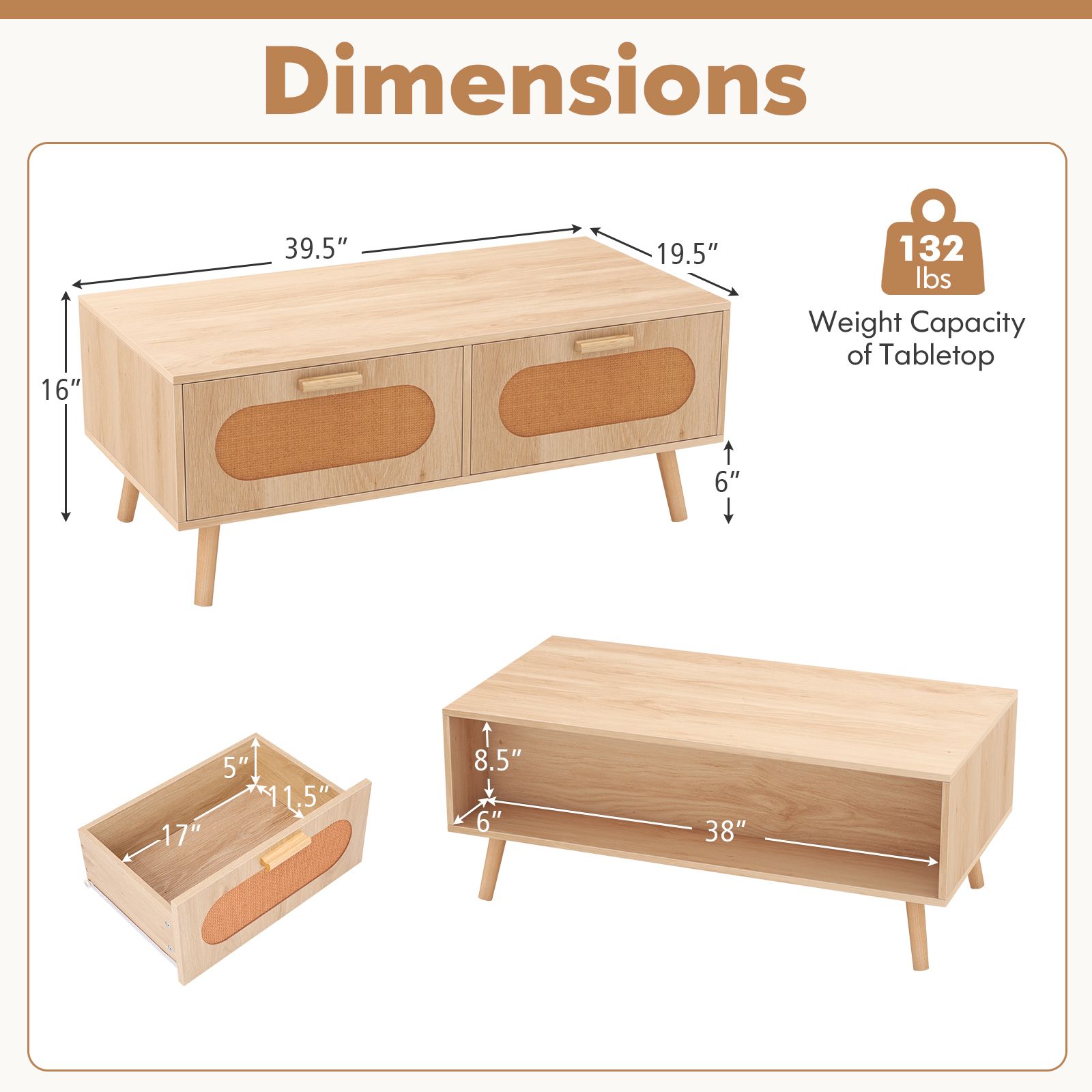 Slickblue D-CO-AN82711VJ Coffee-Tables - View #4