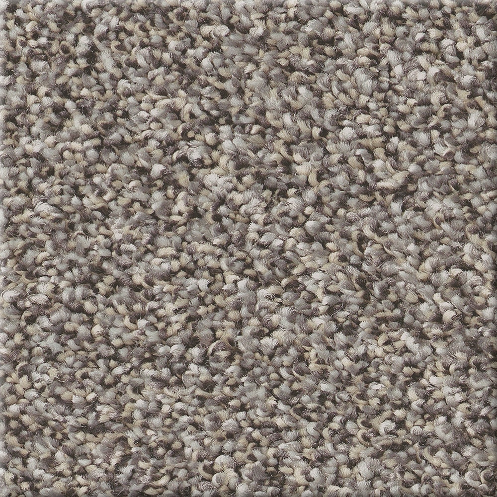 STAINMASTER PetProtect 7L93000523 with LeakDefense Pacific Charm I Heather Gray 58.5-oz sq yard Polyester Textured Indoor Carpet