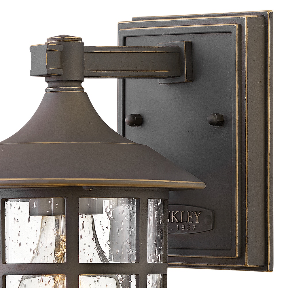 Hinkley Freeport 1 Light 15 25 In H Oil Rubbed Bronze Led Outdoor Wall Light In The Outdoor Wall