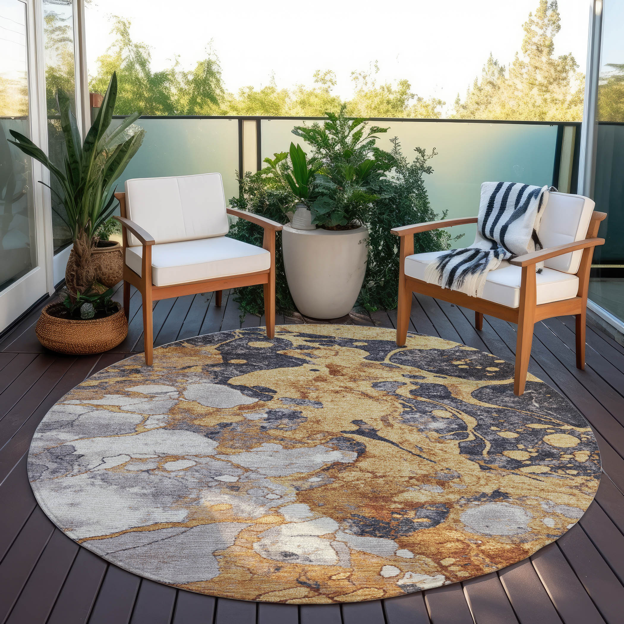 Addison Rugs ACN1909GO8RO rugs - View #7