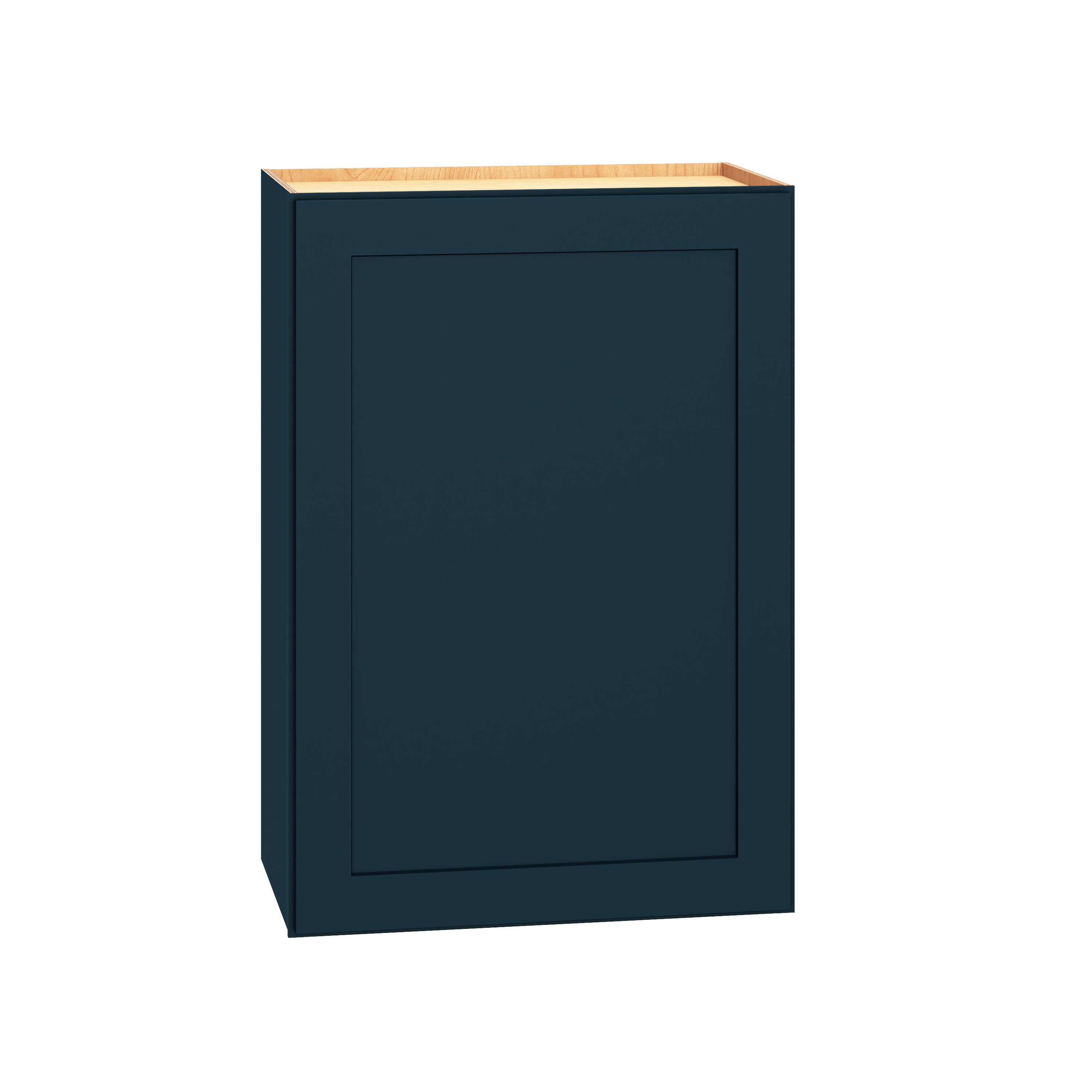 Diamond Express 330 W2130R Jamestown 21-in W x 30-in H x 12-in D Regatta Blue Wall Fully assembled Plywood Cabinet (Recessed Panel Shaker)