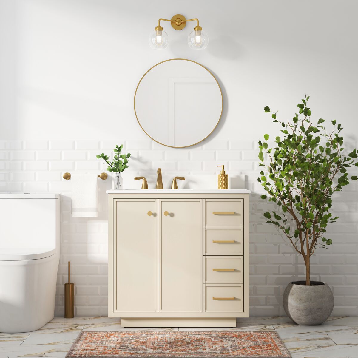 Style Selections LWS36GGV Bath-Vanity-Combo - View #7