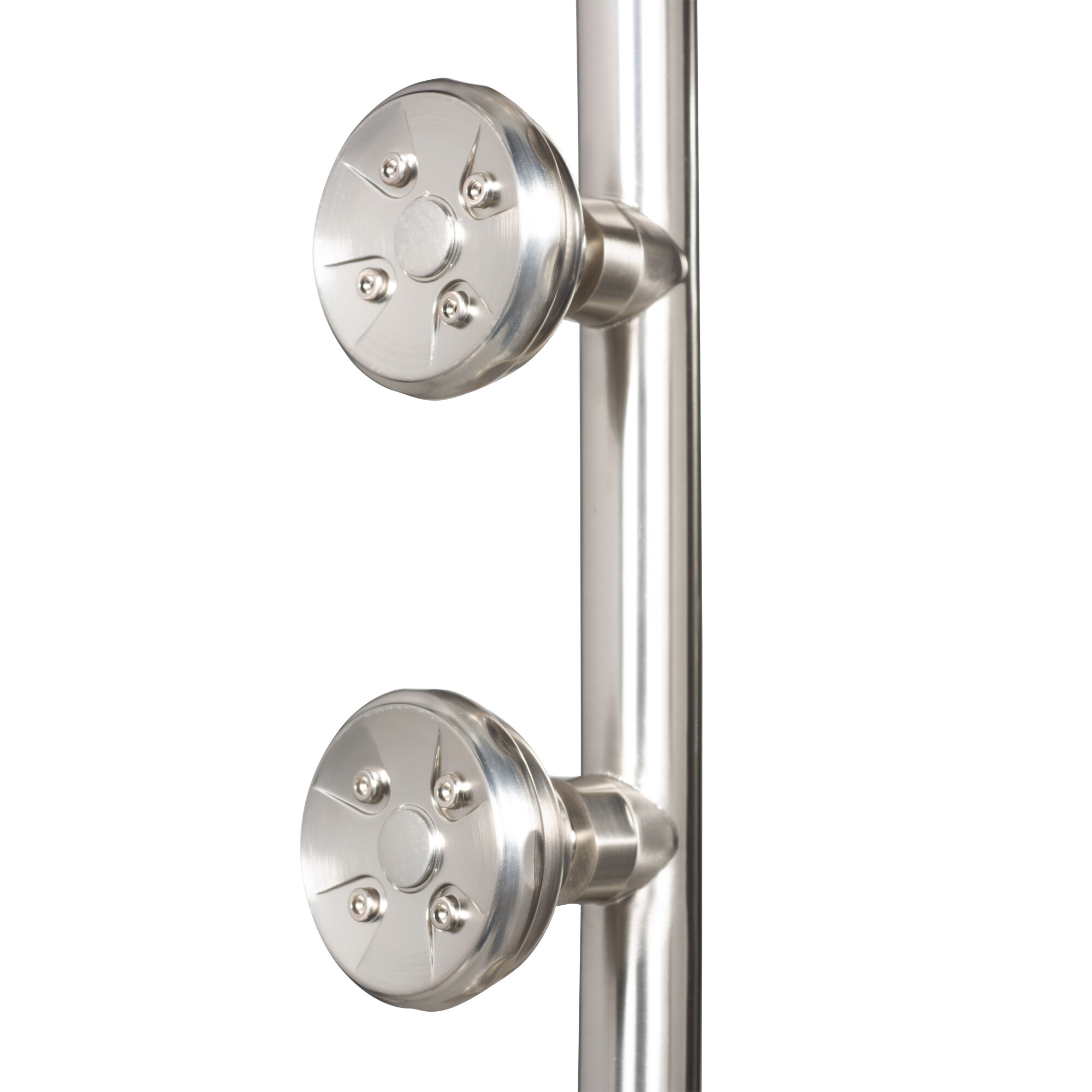 Brushed Nickel Multi-Function Shower System with Rain Showerhead