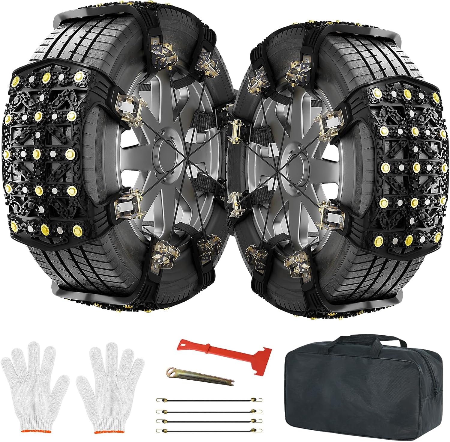 Esazn AMFH-TPU-LBK-8PK Tire Chains Tire chains