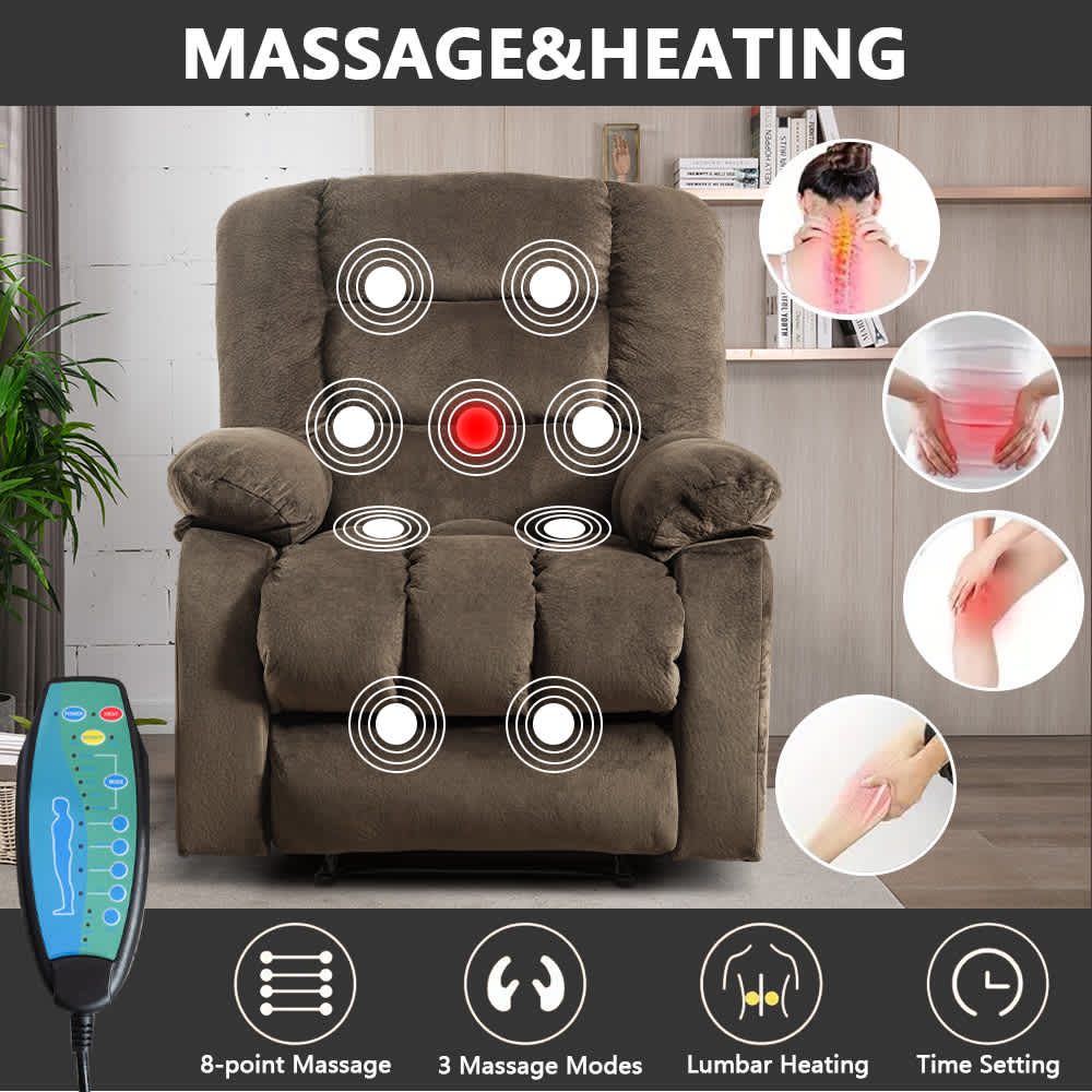 Bestier USLOW-L502637E-LKCF recliners - View #2