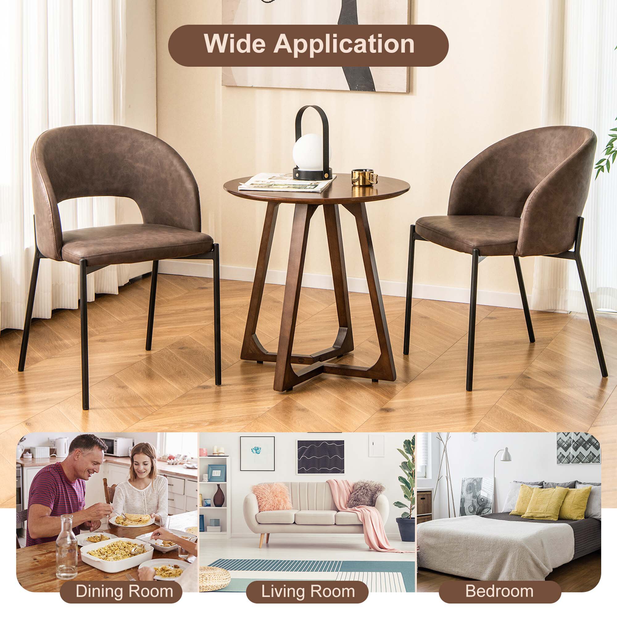 Costway HCST01612 Dining-Chairs - View #6