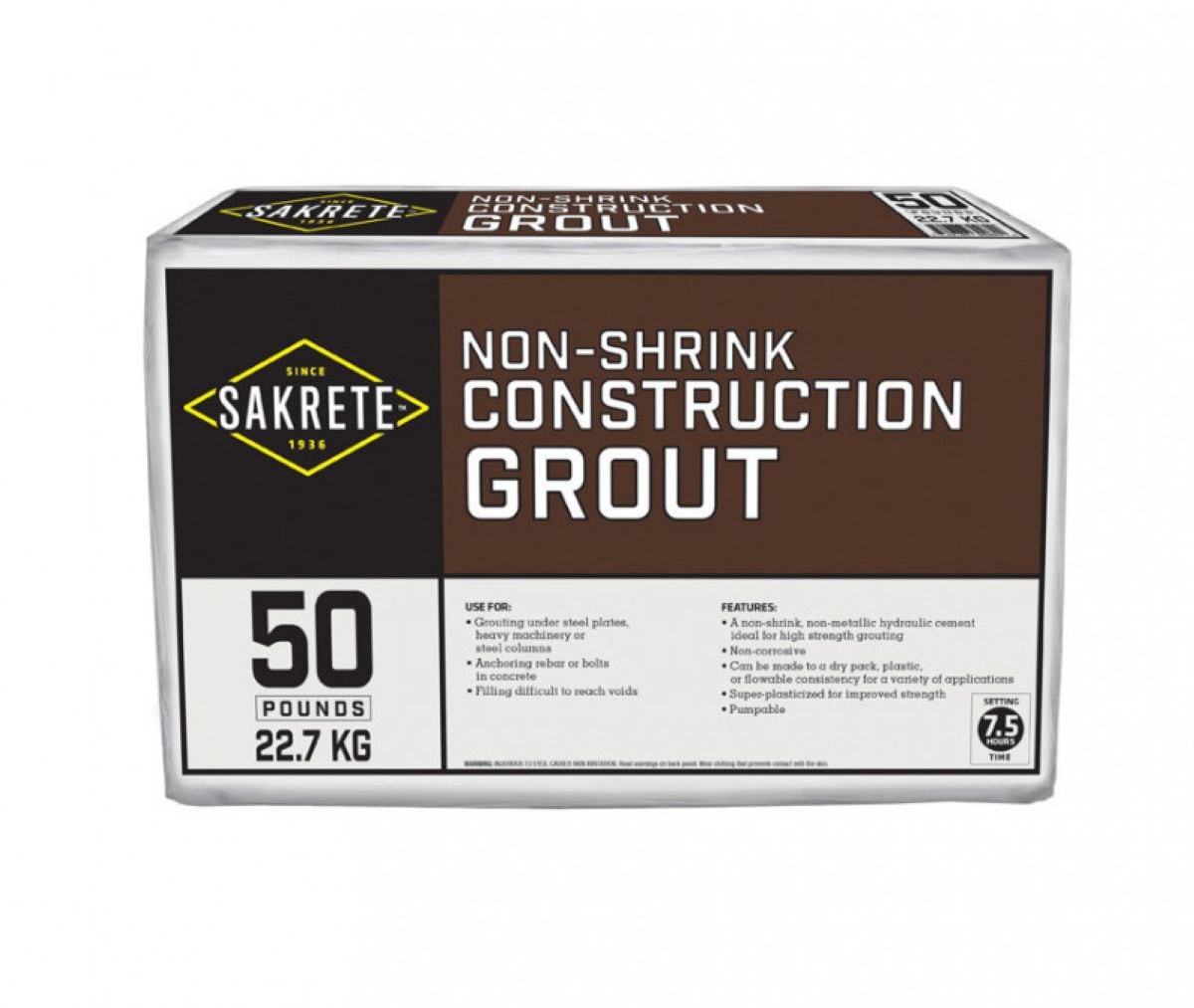  500414 Non-Shrink Construction Grout 50 Pound(s) Concrete mix
