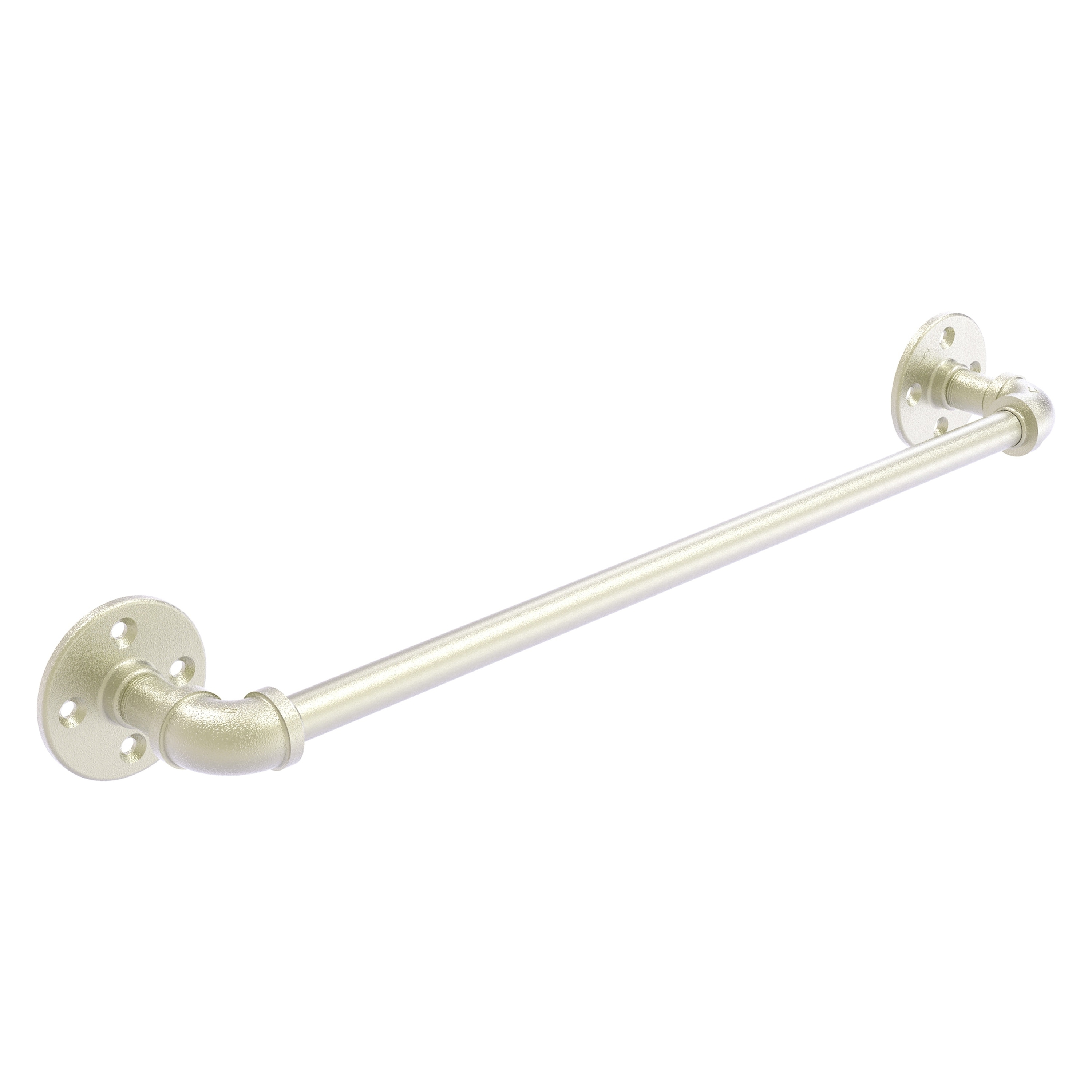 Allied Brass P-200-24-TB-SN Pipeline 24-in Satin Nickel Wall mount Single Towel Bar
