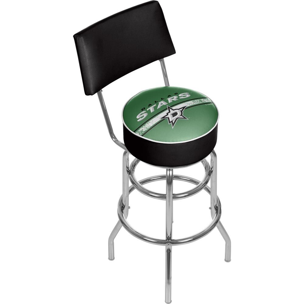 : Trademark Gameroom Bar Stool - Dallas Stars Logo Stool