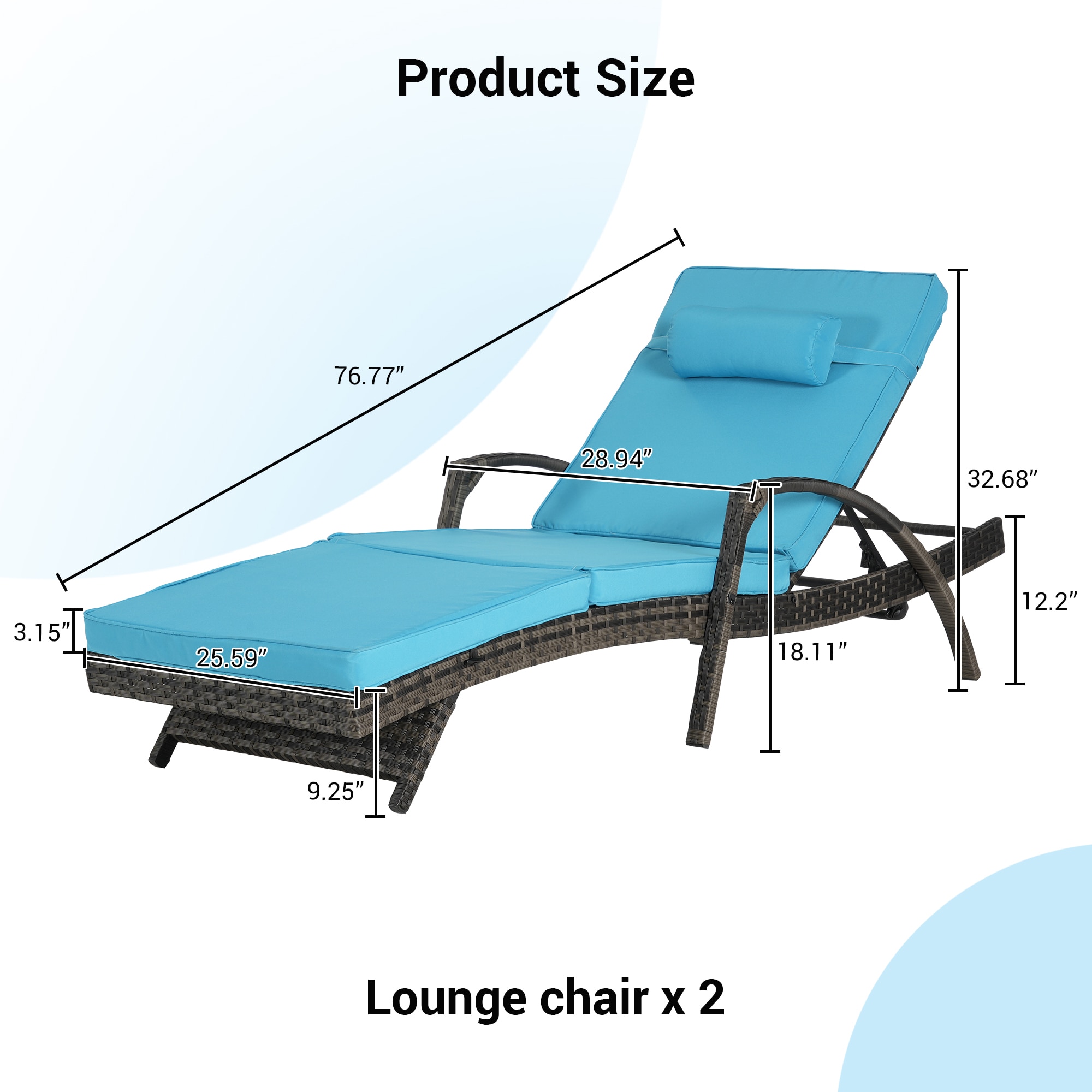 Bybafun YB6700106 Patio-Chairs - View #9