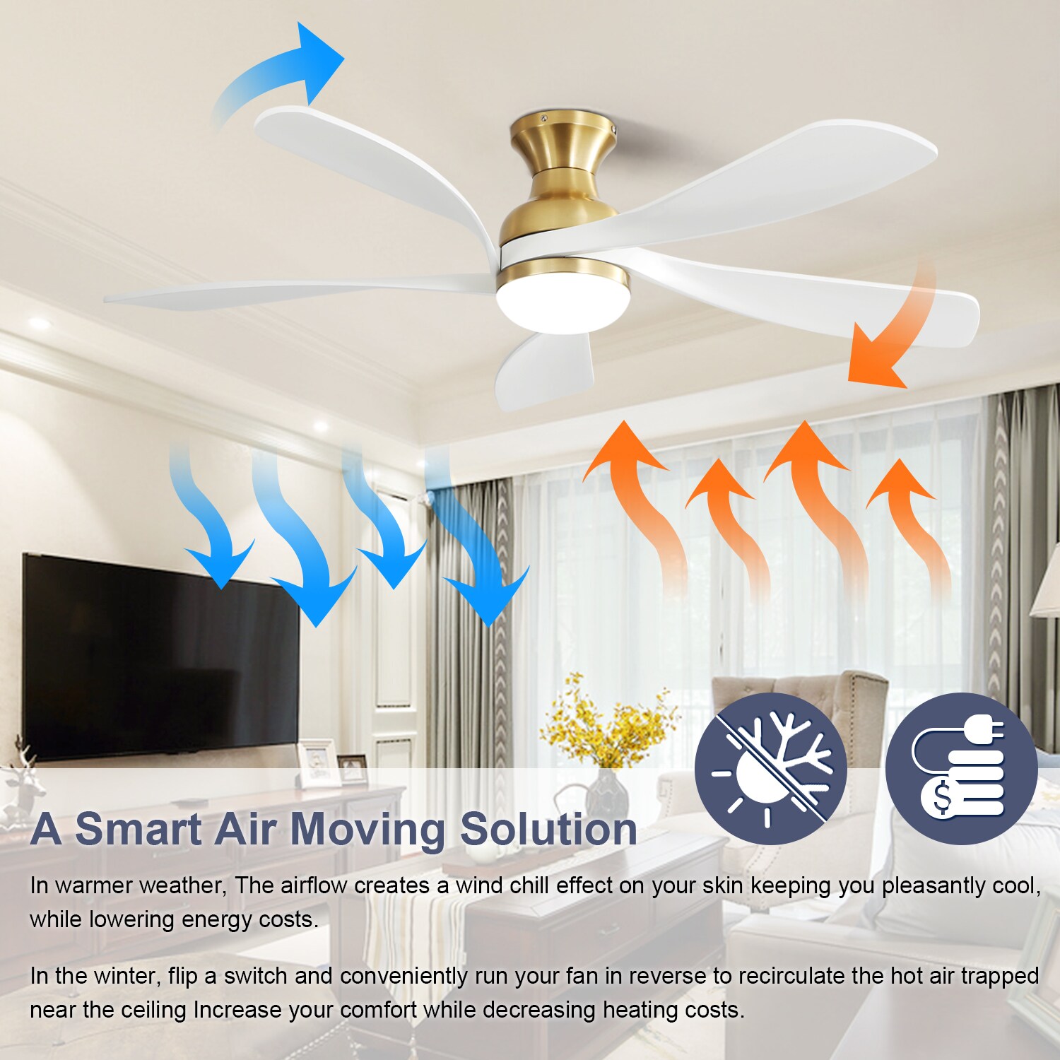 JUSHUA MT-152352 Ceiling-Fans - View #5