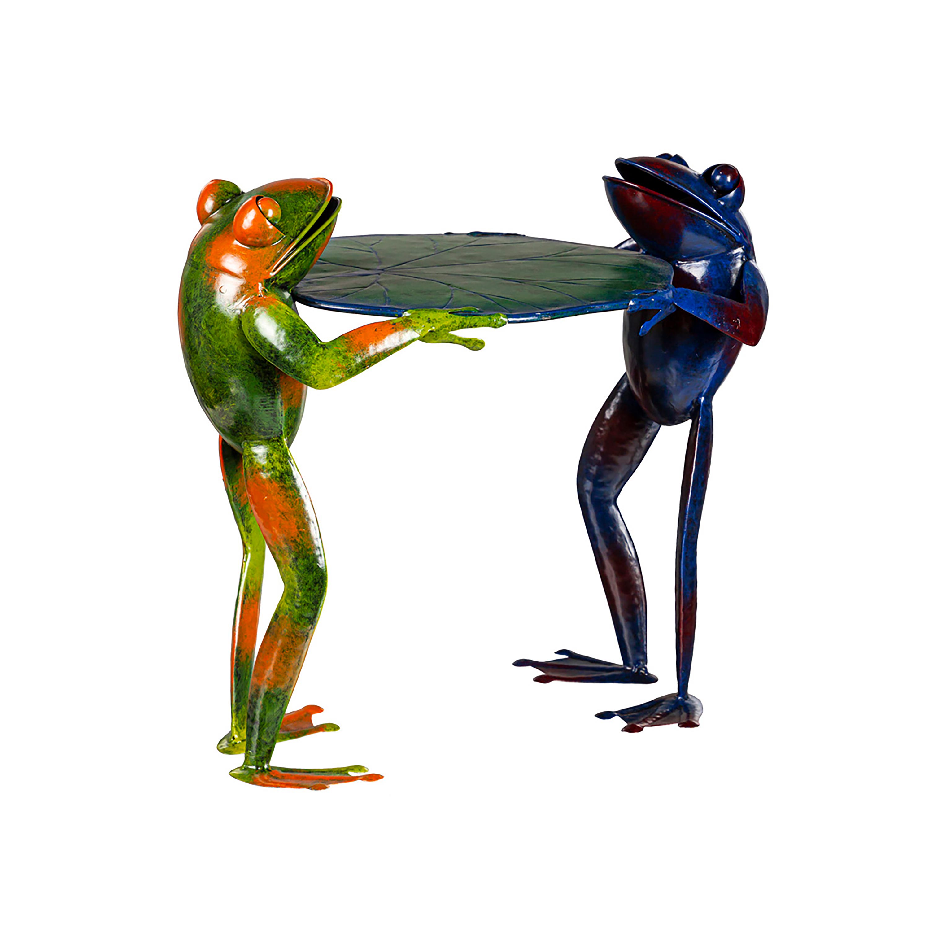 Evergreen 47M3781 Round Outdoor End Table 11.5-in W x 16.5-in L