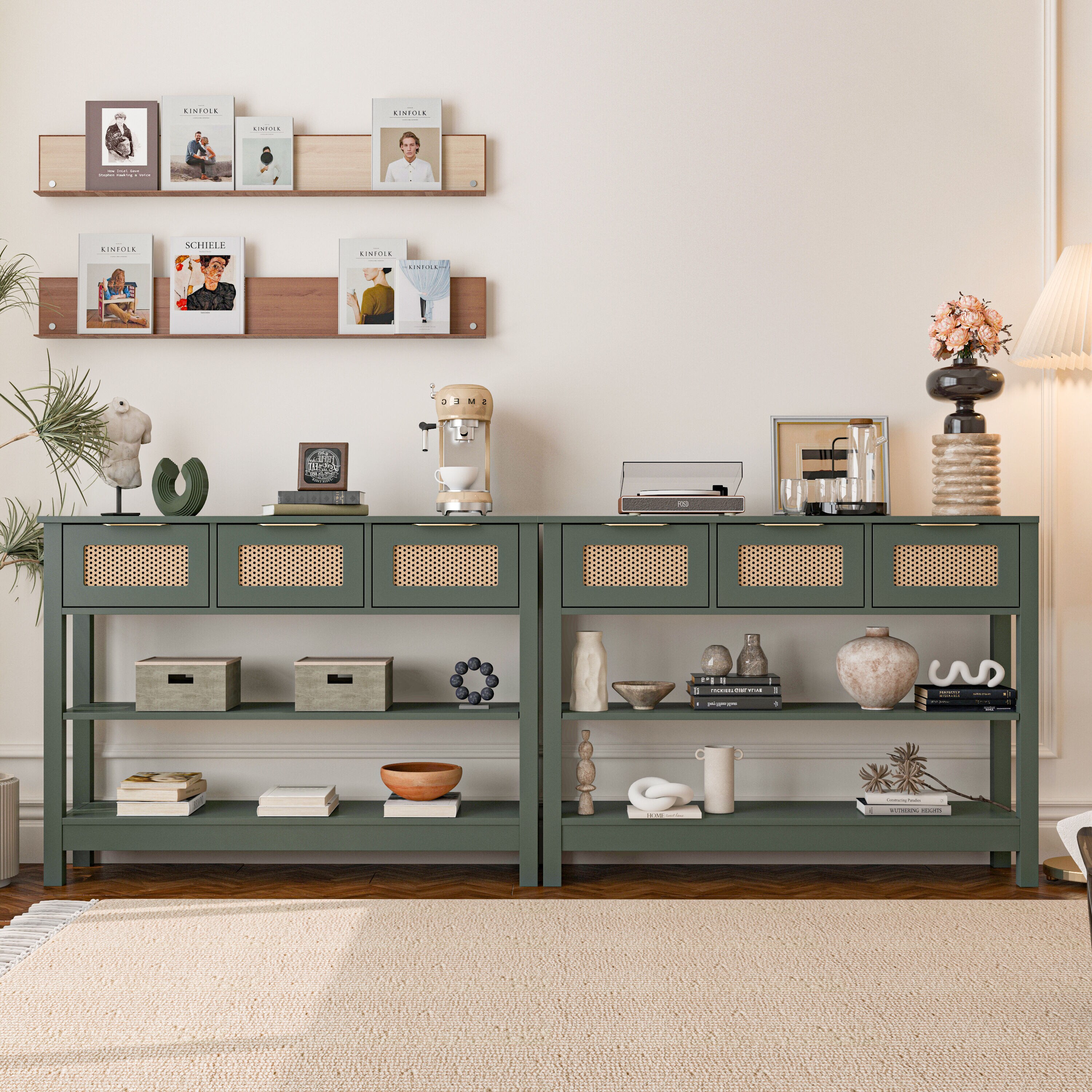 FurniFusion SF-Y-XGZ-G-2PC Console-Sofa-Tables - View #4
