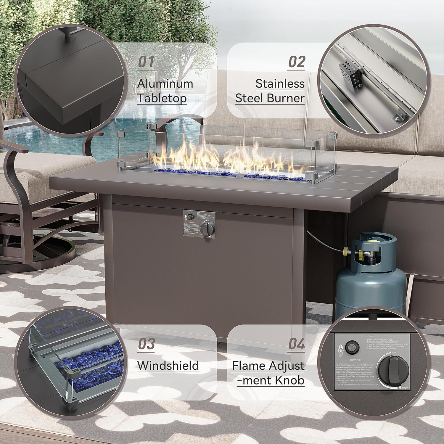 ALAULM LS-L6FIRE-SAND Patio-Conversation-Sets - View #8