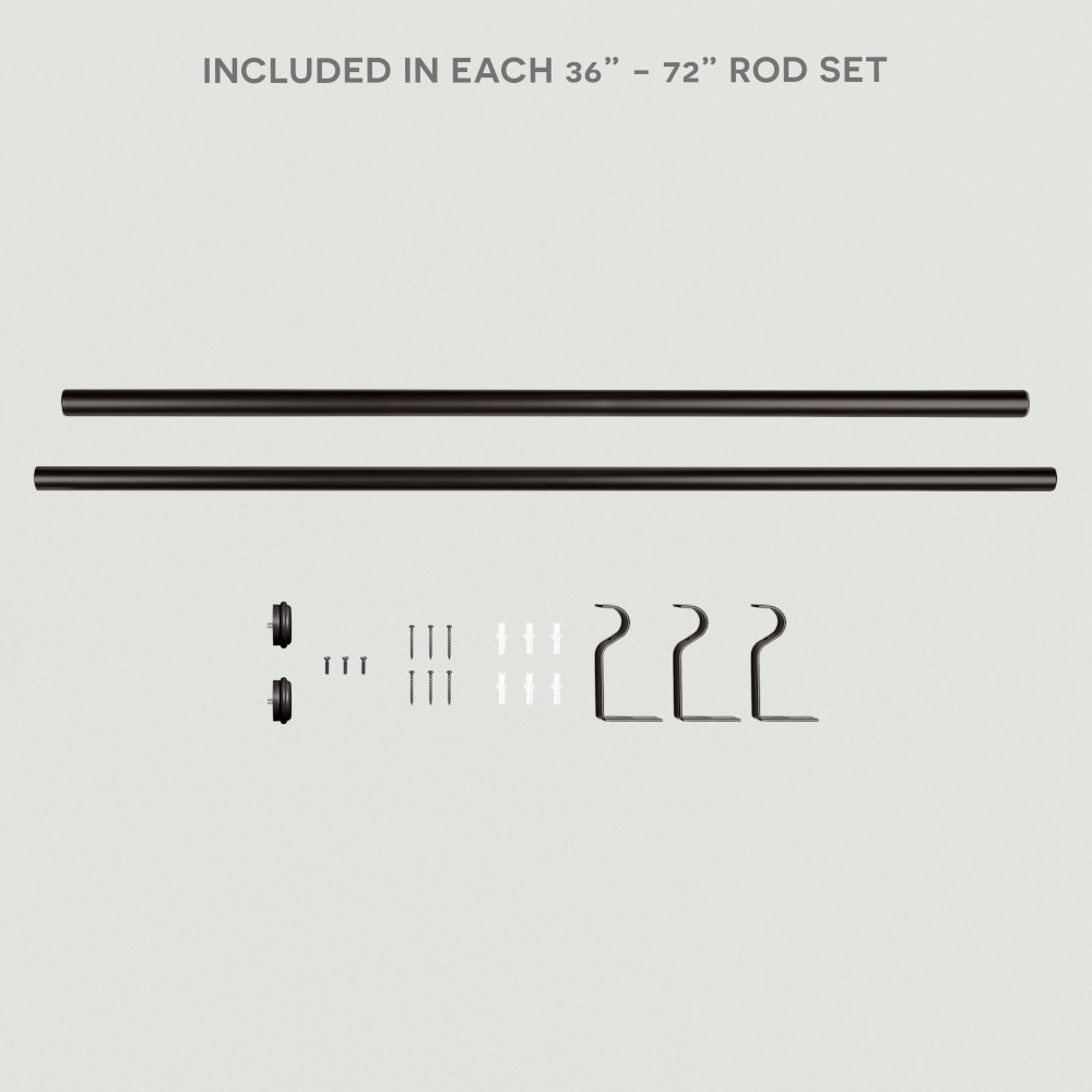 Exclusive Home ER1014-02 3672 Curtain-Rods - View #3