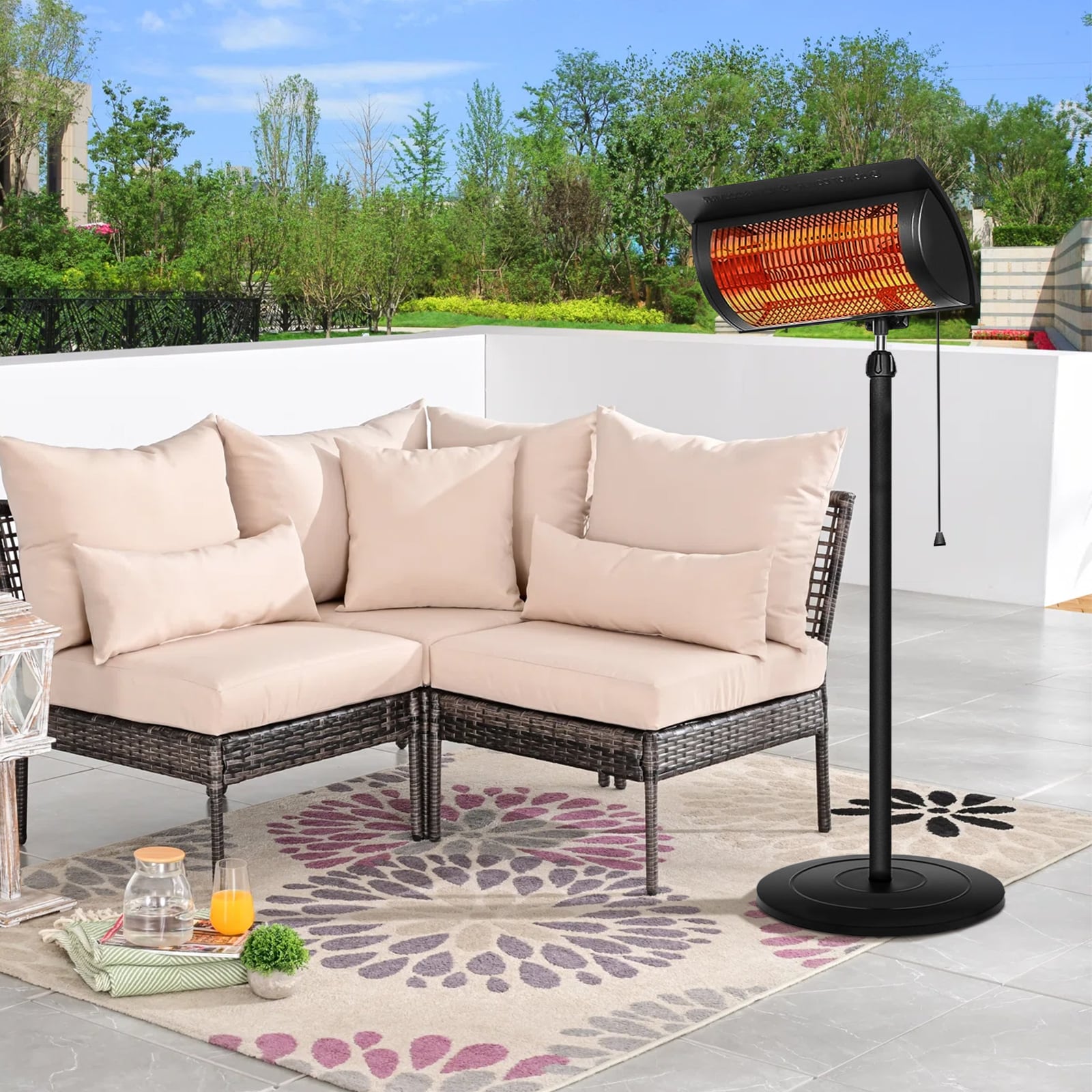 Maocao Hoom MZH472837 Outdoor-Electric-Patio-Heaters - View #3