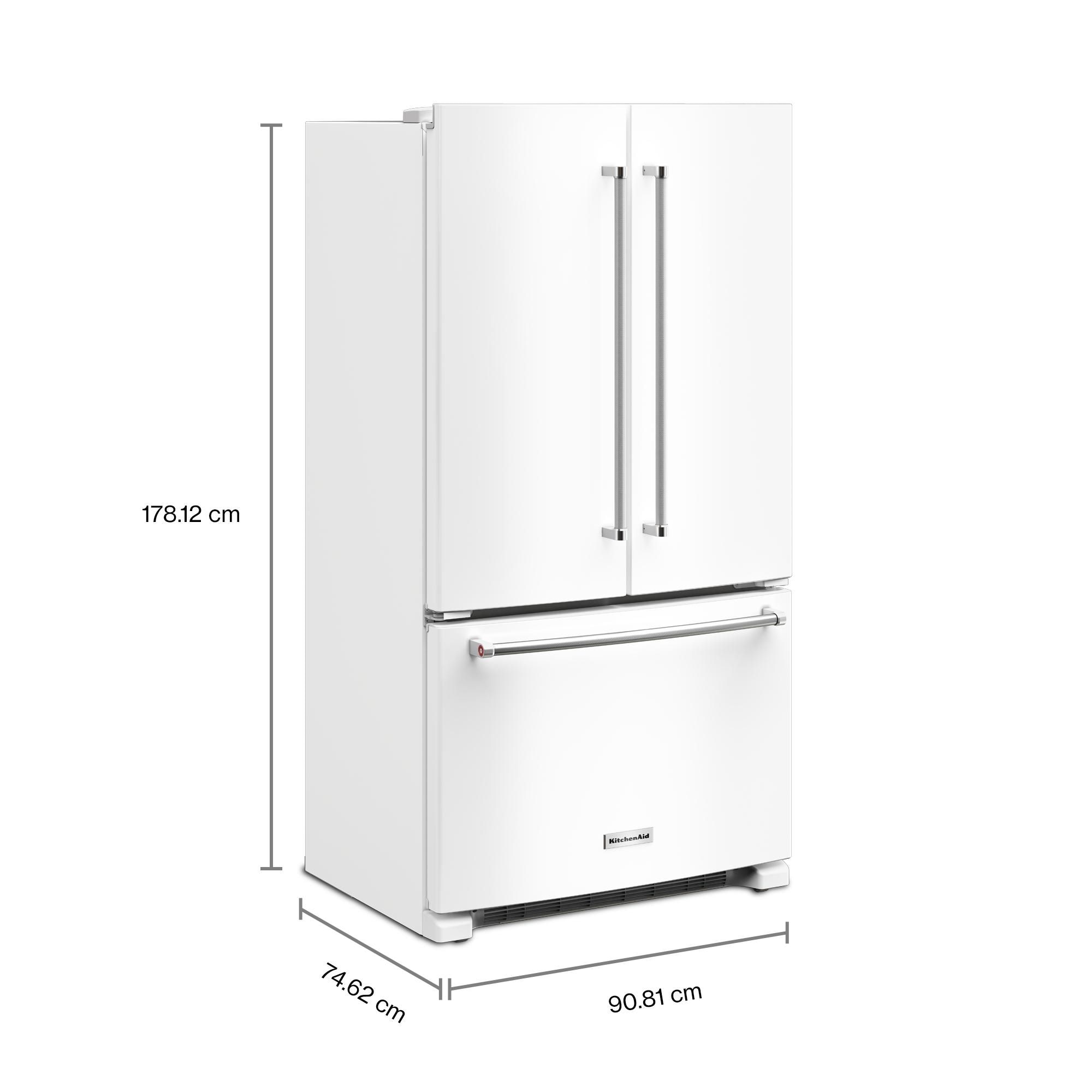 KitchenAid KRFC136RWH French-Door-Refrigerators - View #6