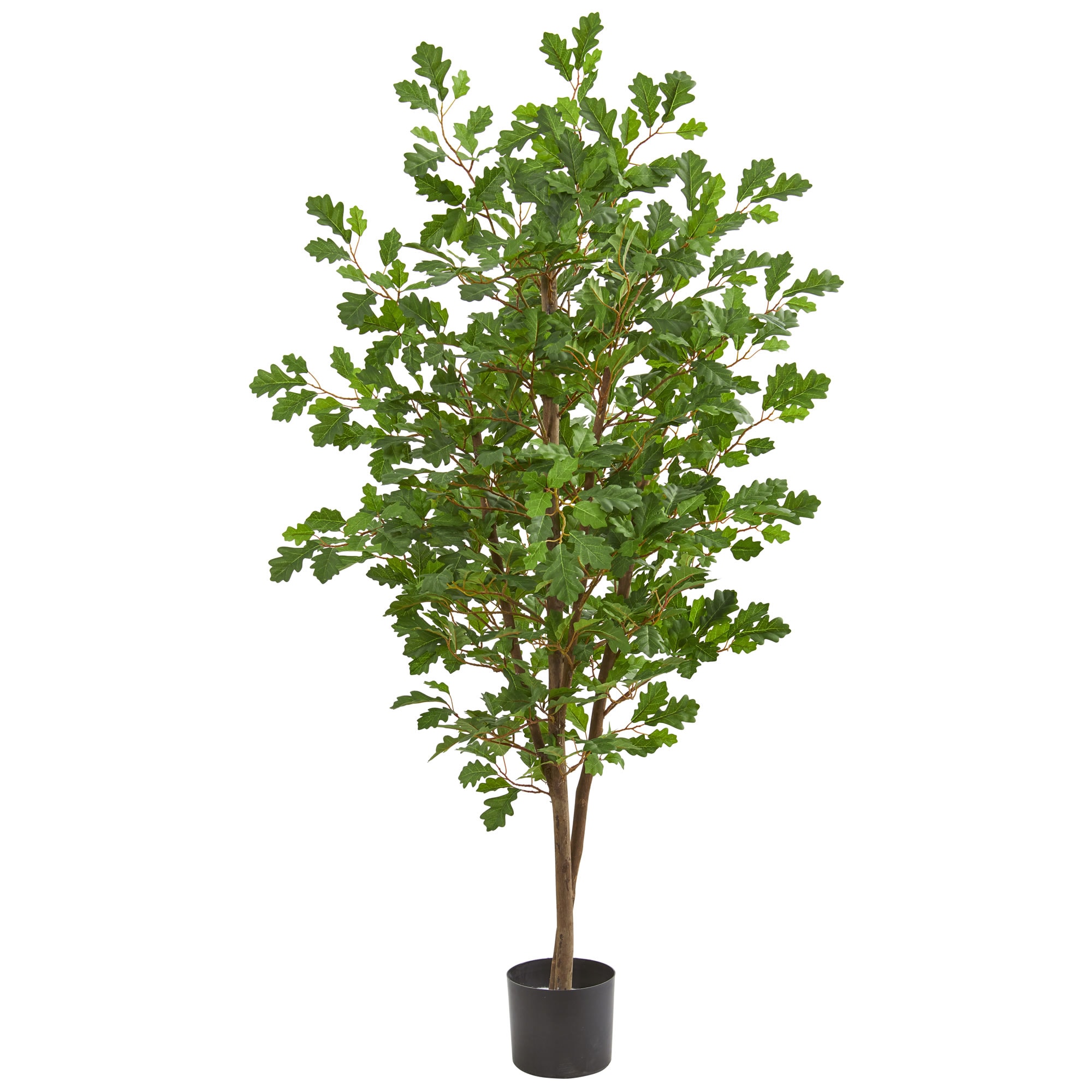 Nearly Natural 9177 60-in Green Indoor Floor Mixed greenery Artificial tree