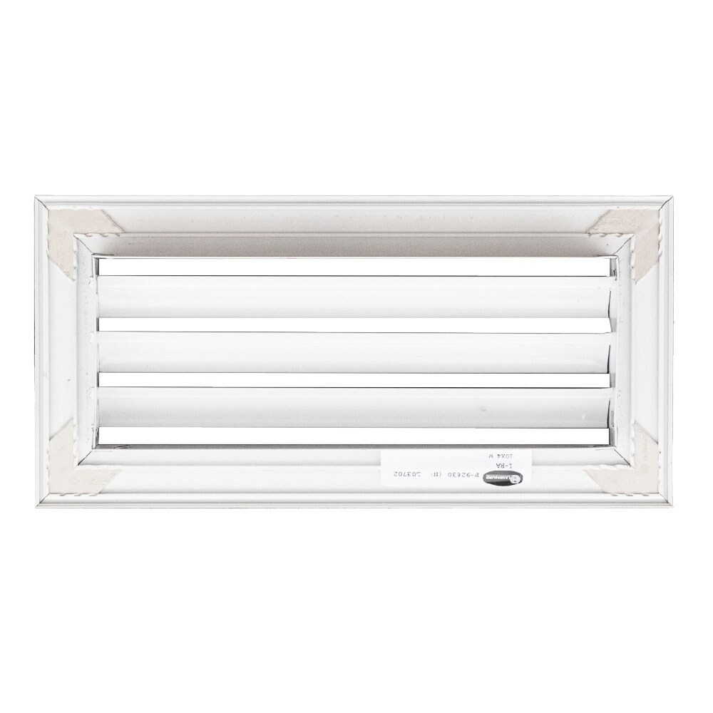 Advanced White Aluminum 12x4 Inch Ceiling Vent Grille