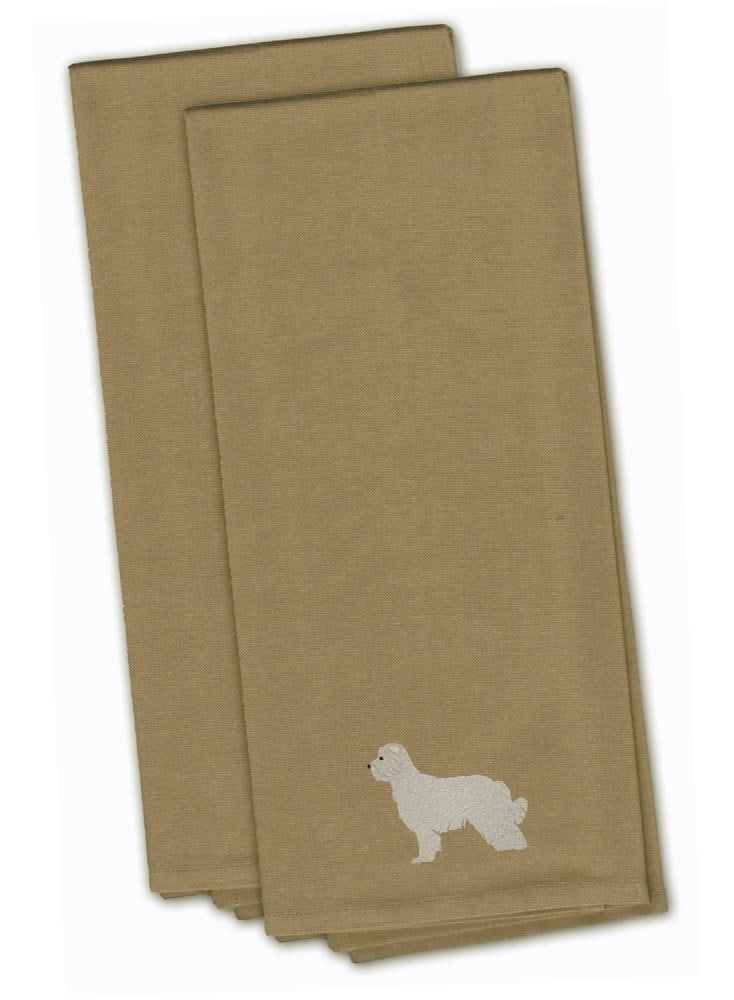 Caroline's Treasures BB3418TNTWE Dogs 2-Pack Cotton Towel