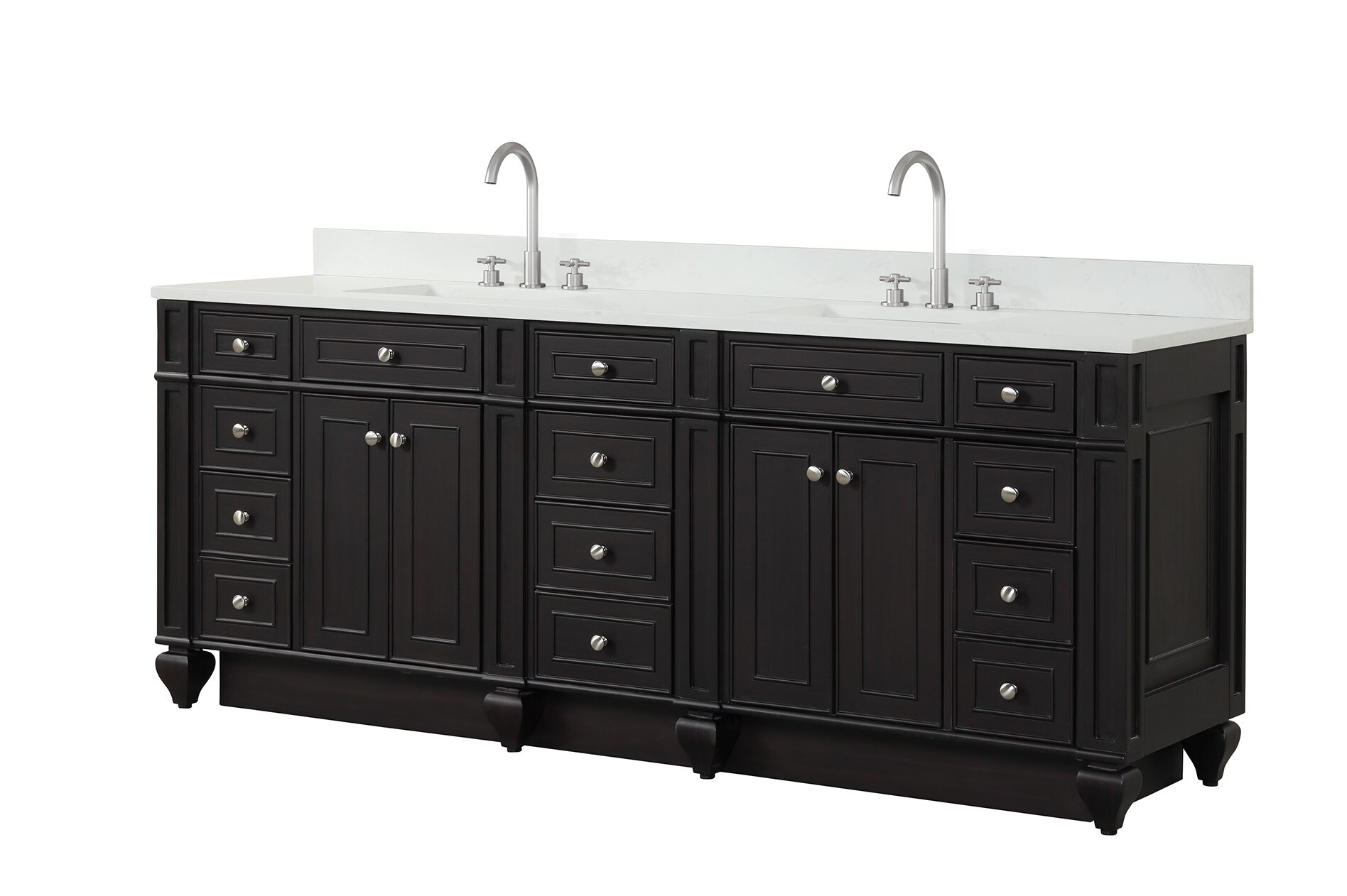 Design Element WN-84-ES Bath-Vanity-Combo - View #2