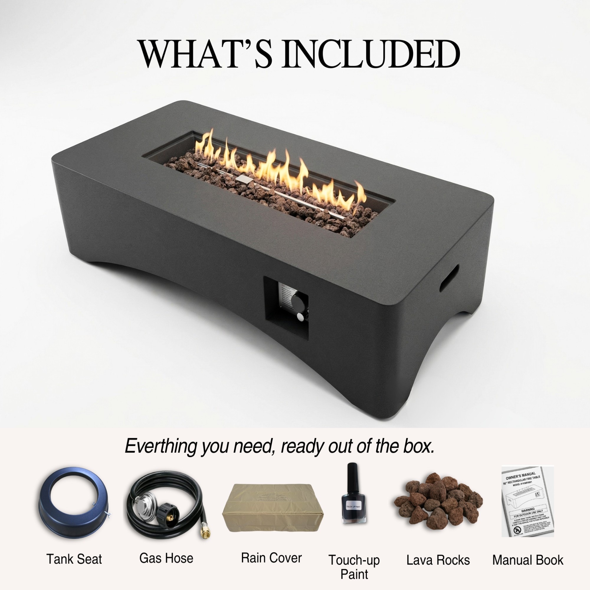 Sunrinx MG16-GAS-02 Outdoor-Gas-Firepits - View #8