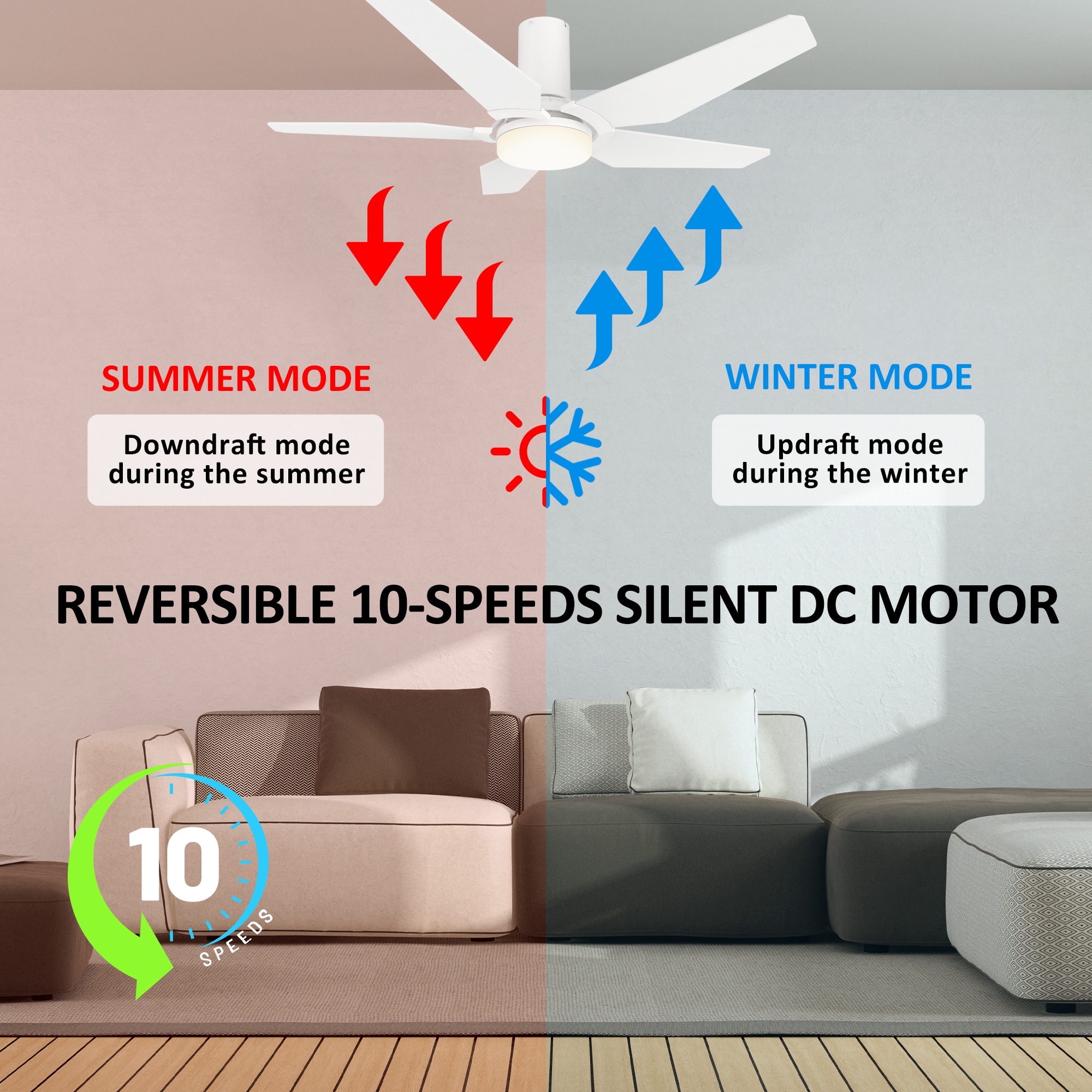 CARRO USA LS485B-L22-W1-1-FM Ceiling-Fans - View #5