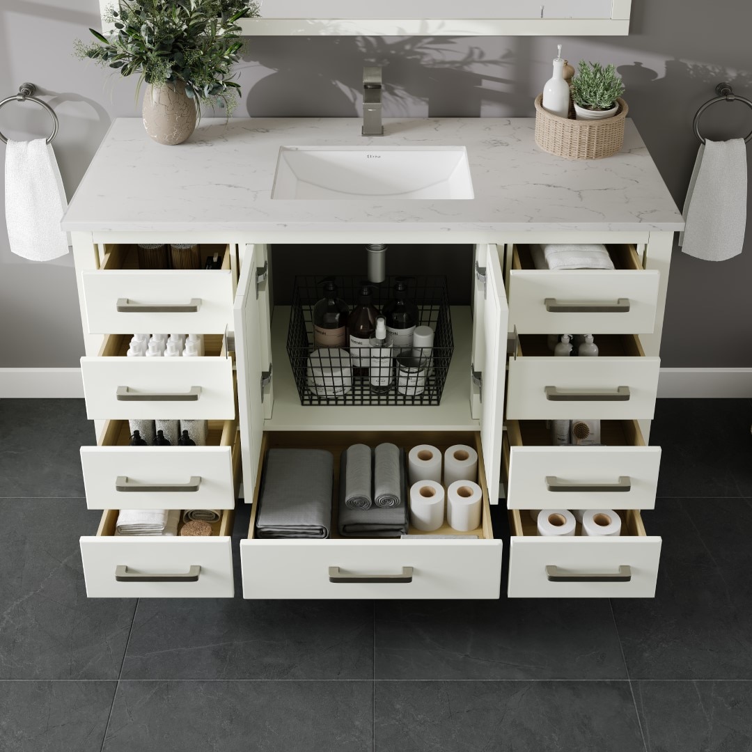 Eviva TVN414-48X18WH Bath-Vanity-Combo - View #4