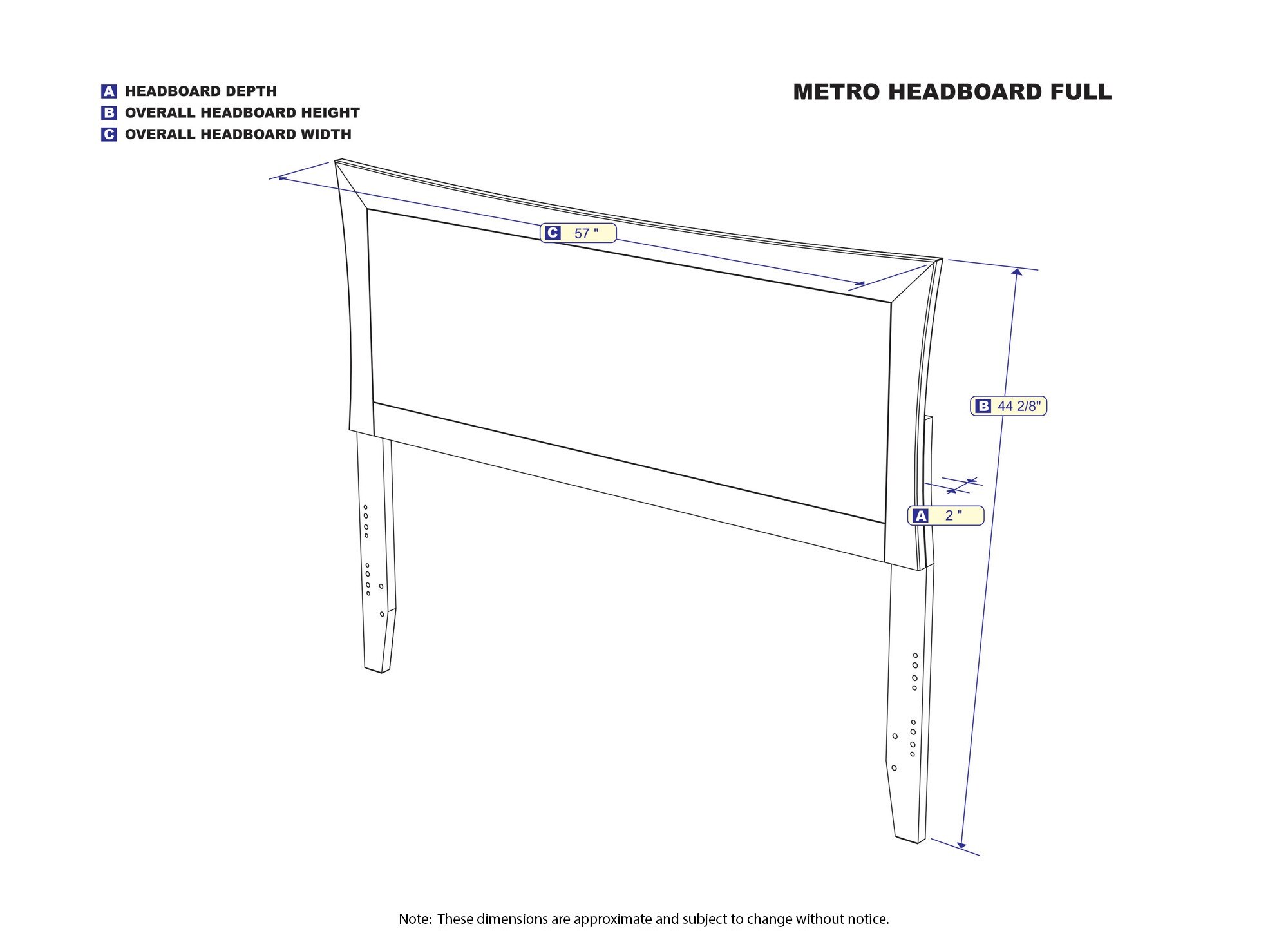 AFI Furnishings AR290834 Upholstered-Headboards - View #6