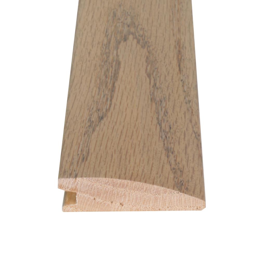 Flexco French Oak Rubi 0.5-in T x 2-in W x 78-in L Solid Wood Reducer