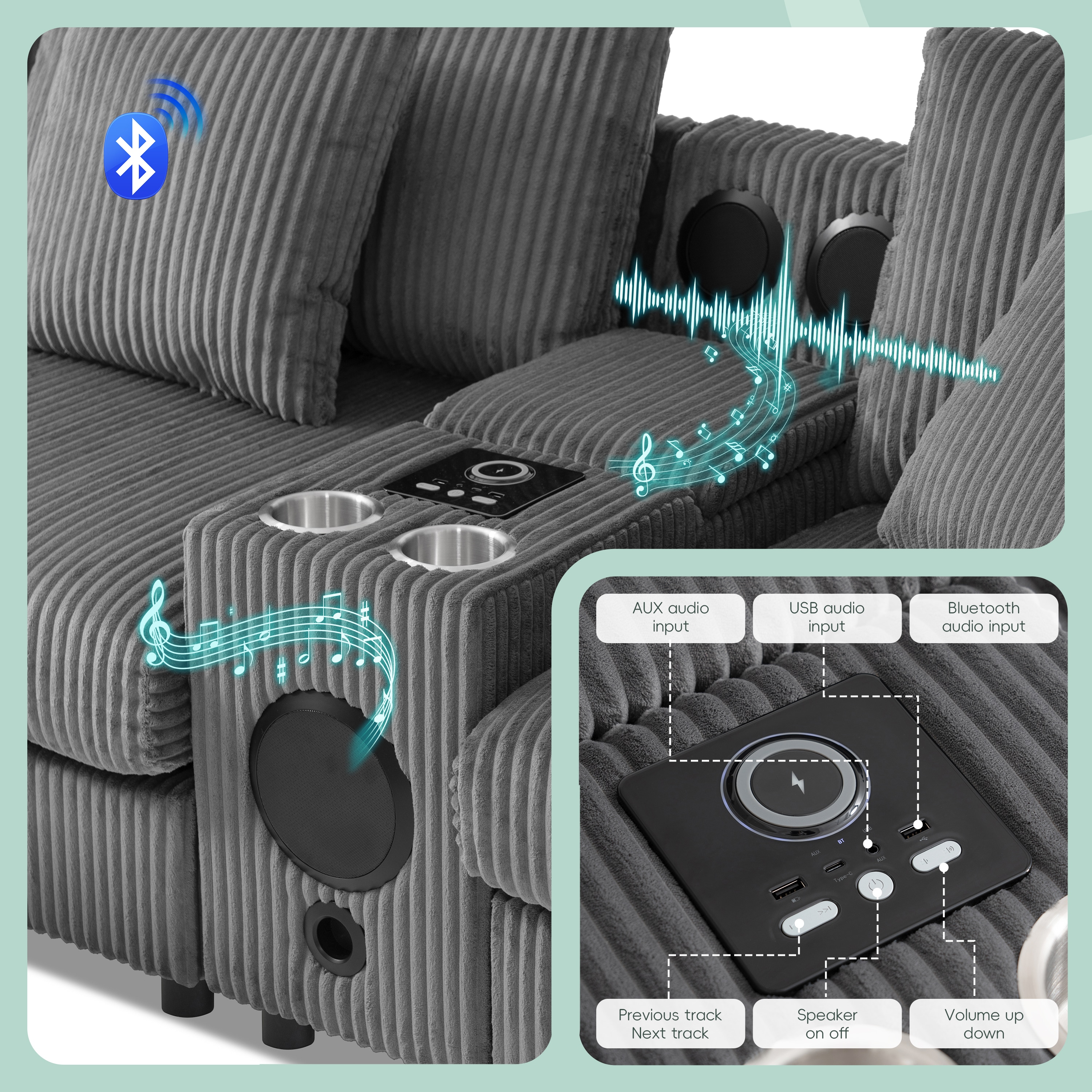 Xspracer ML-SF756NE Sofas-Loveseats - View #4