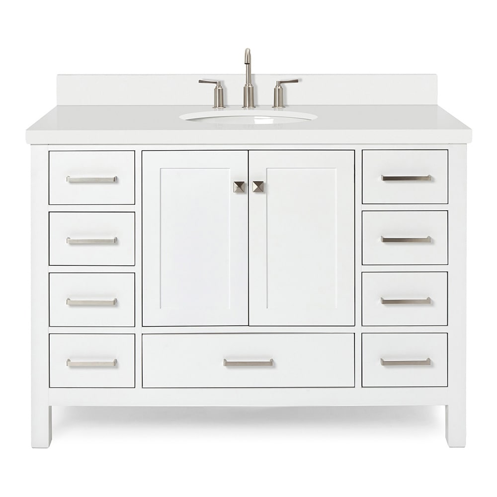 ARIEL A049SWQOVOWHT Bath-Vanity-Combo - View #2