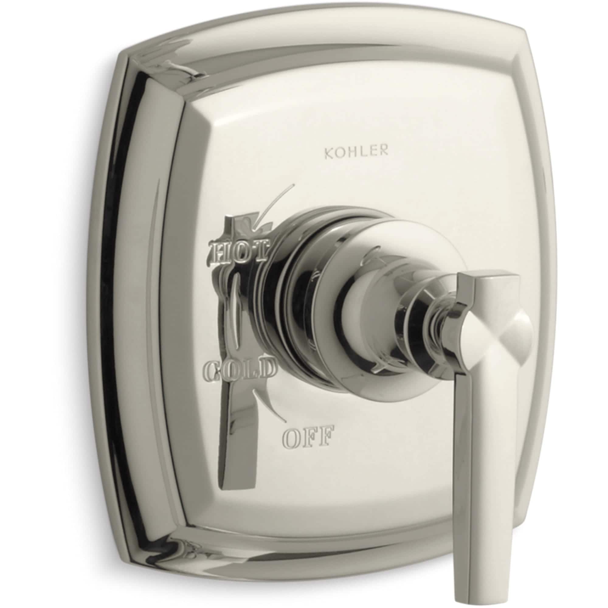 KOHLER TS16235-4-SN Vibrant Polished Nickel Lever Shower Faucet Handle