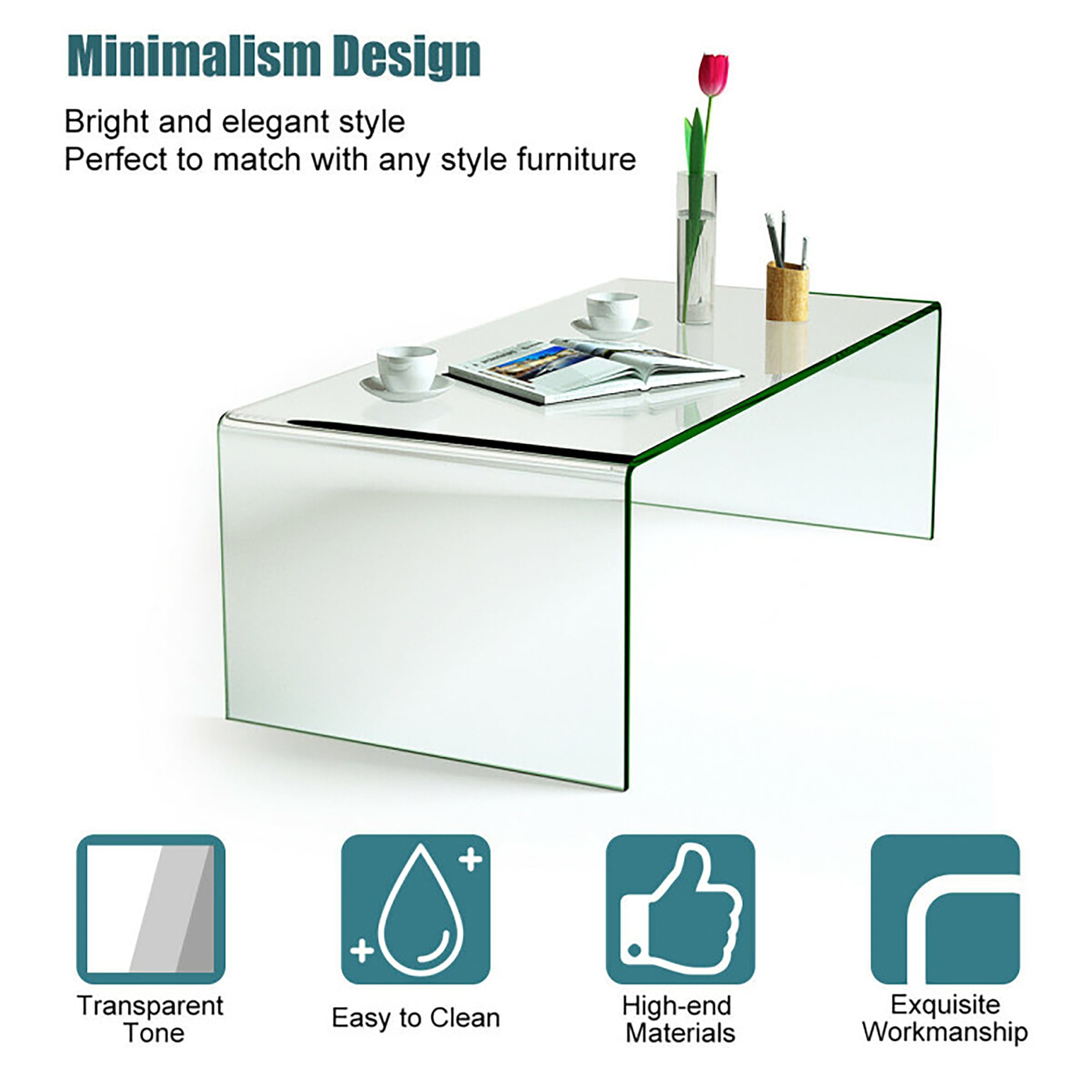 Clihome HL-U1140200600 Coffee-Tables - View #4