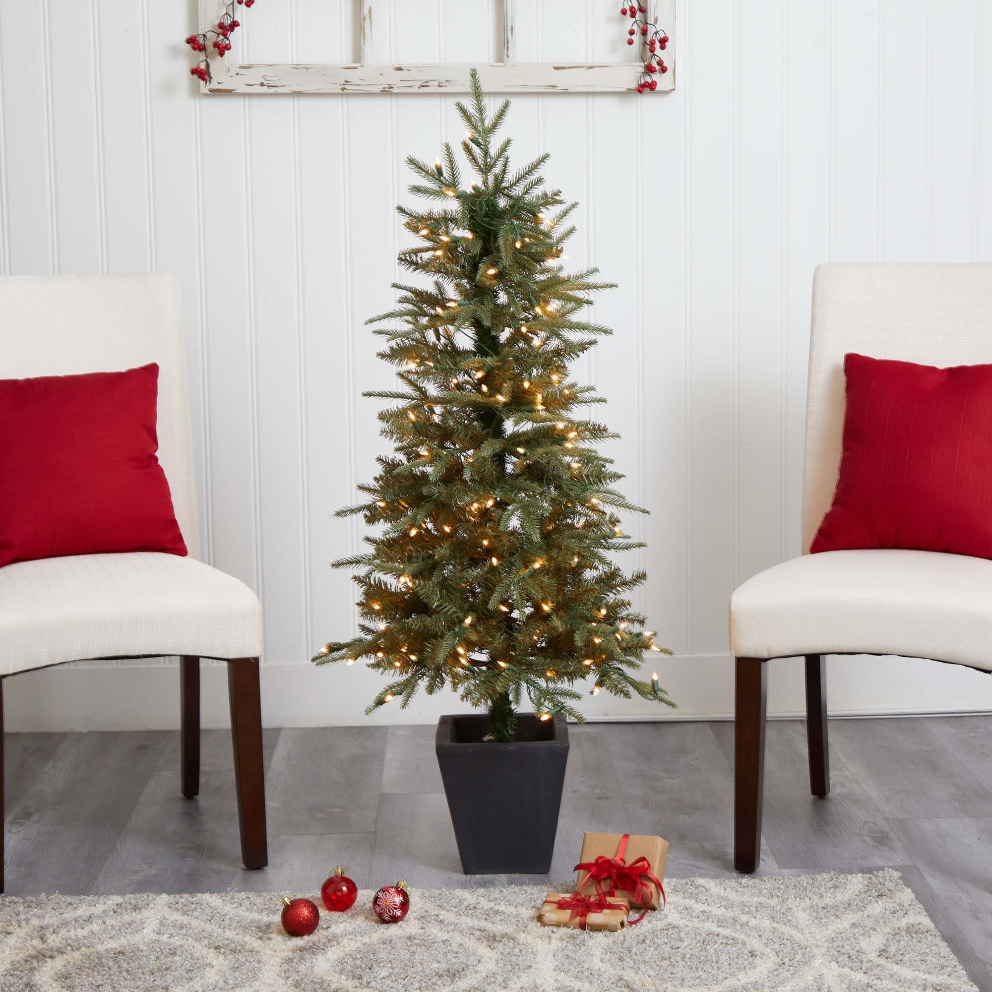 Nearly Natural 5443 Artificial-Christmas-Trees - View #6