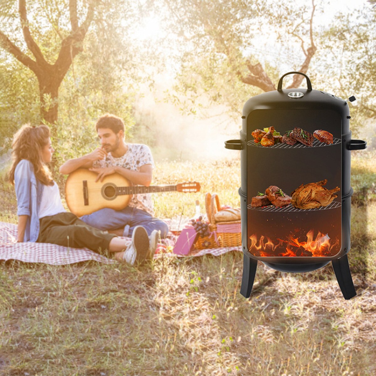 Blisstyle CG2 Charcoal-Grills - View #2