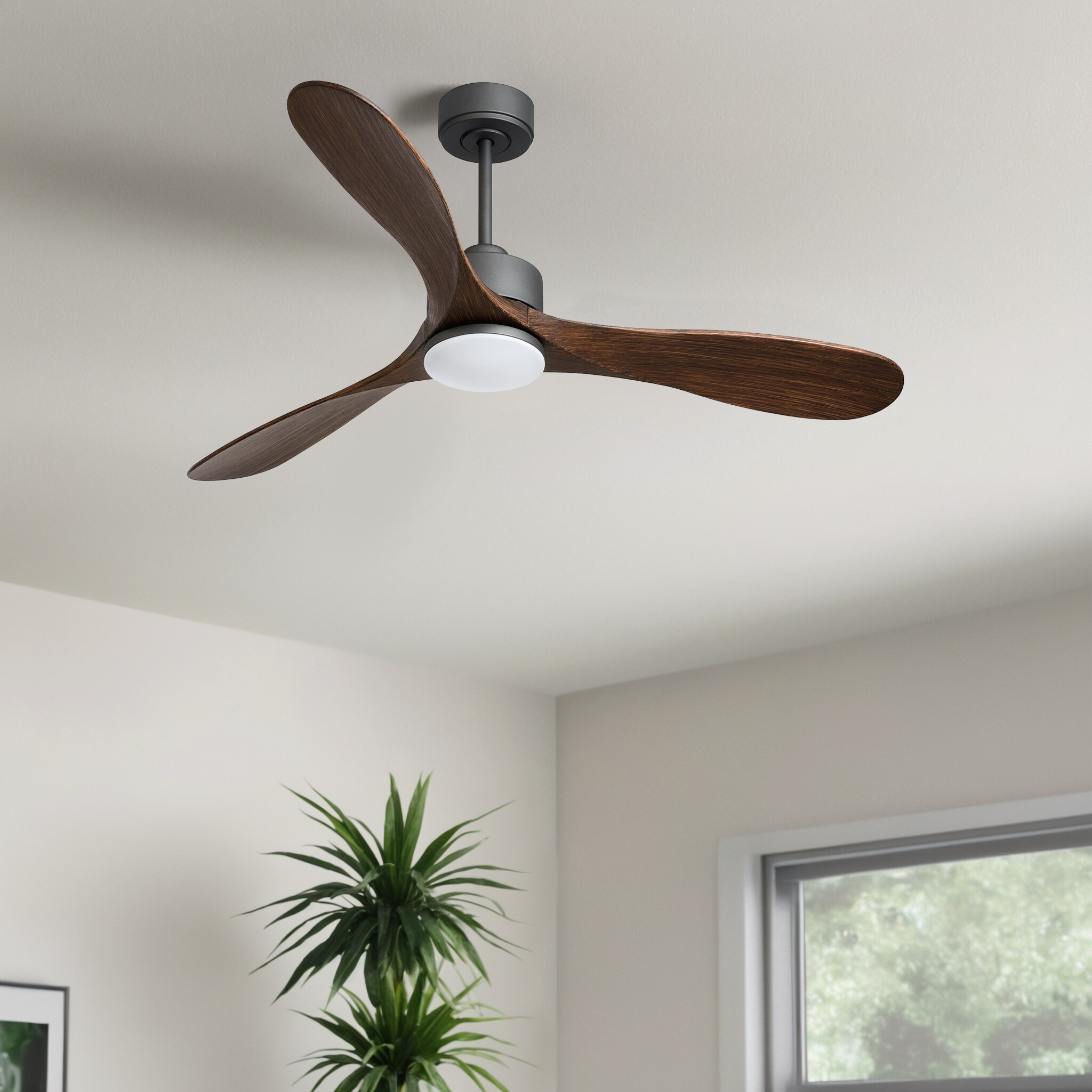 WELLFOR GYH28-1059-3WH Ceiling-Fans - View #2