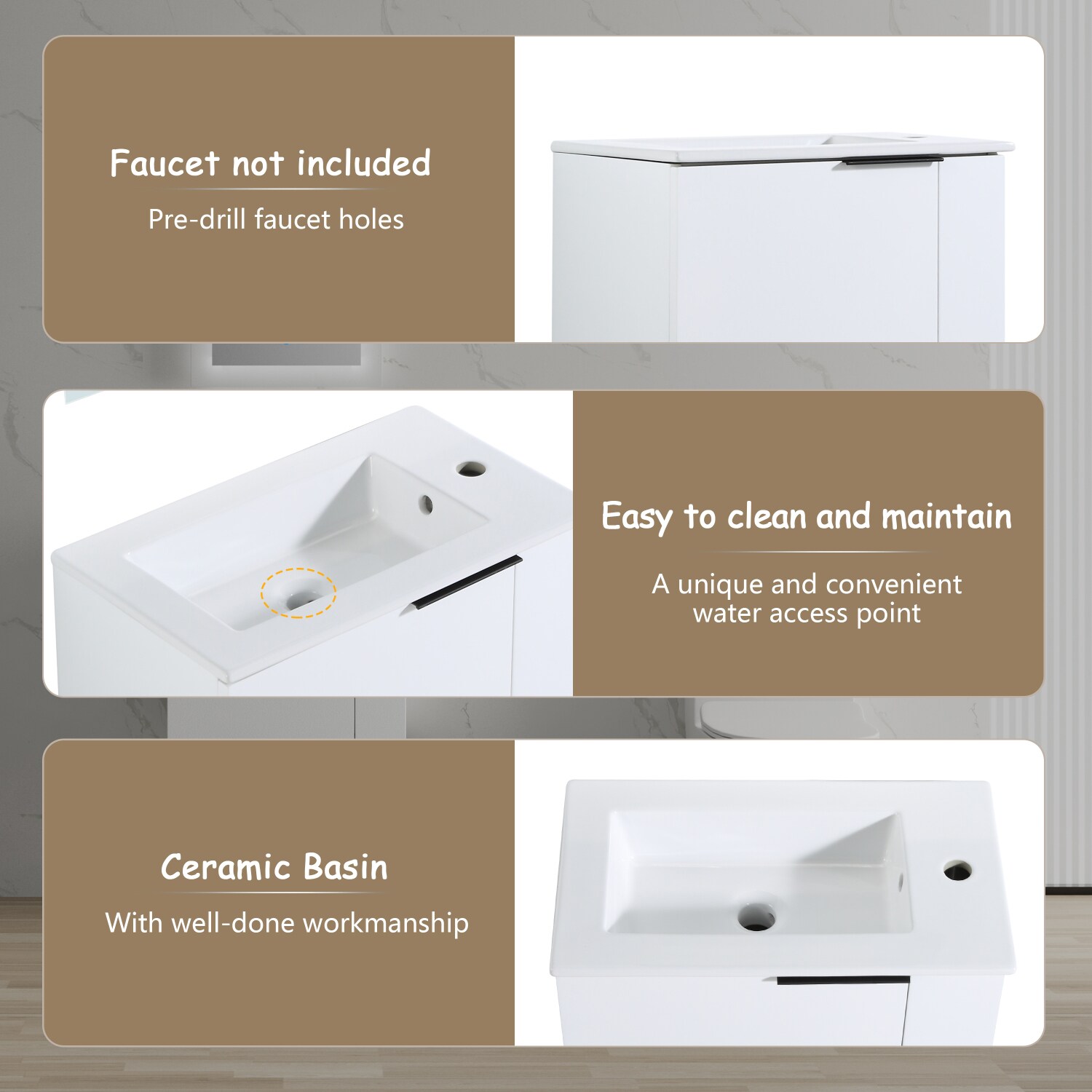 Streamdale Furniture W99984104 Bath-Vanity-Combo - View #7