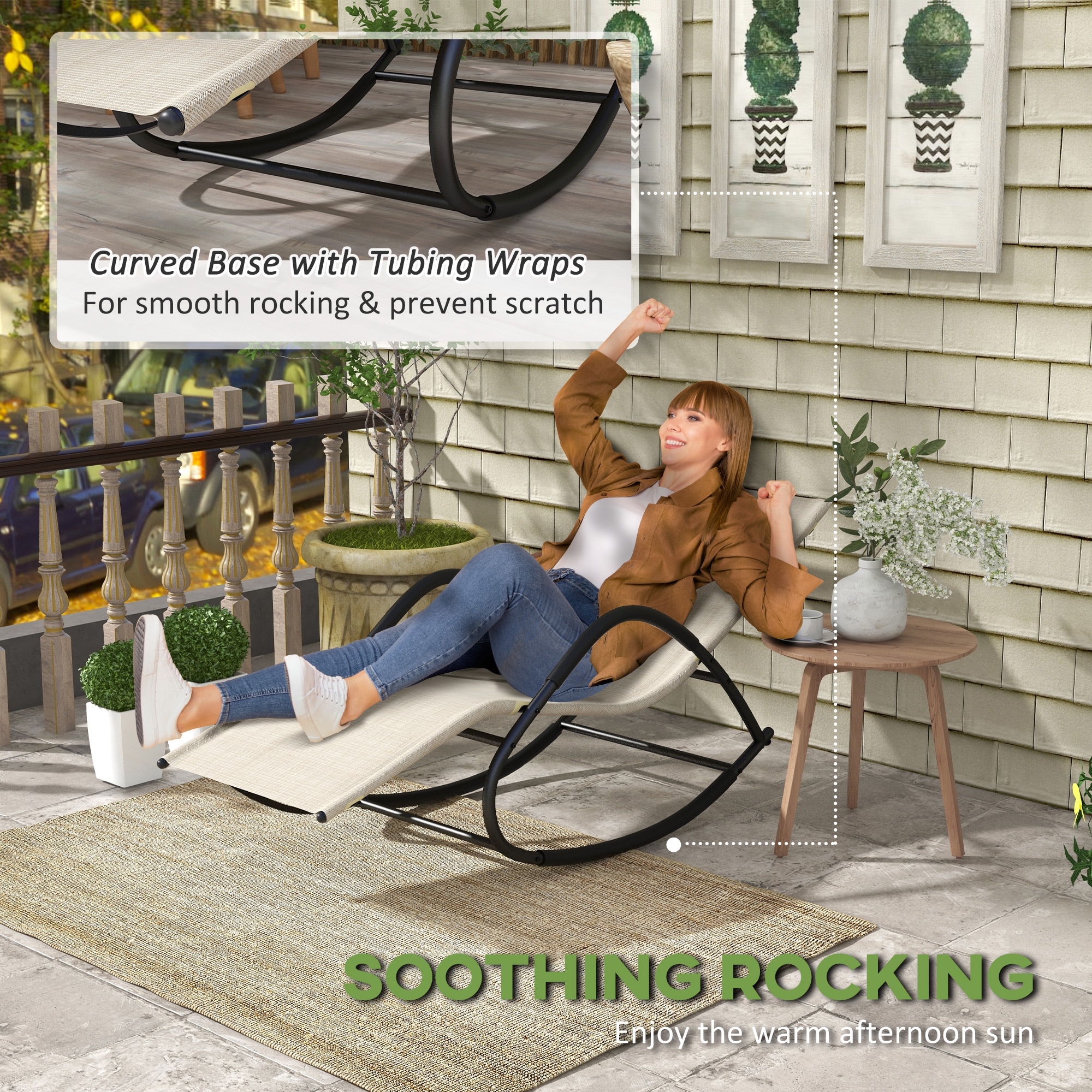 Outsunny 84B-680V00LR Patio-Chairs - View #6