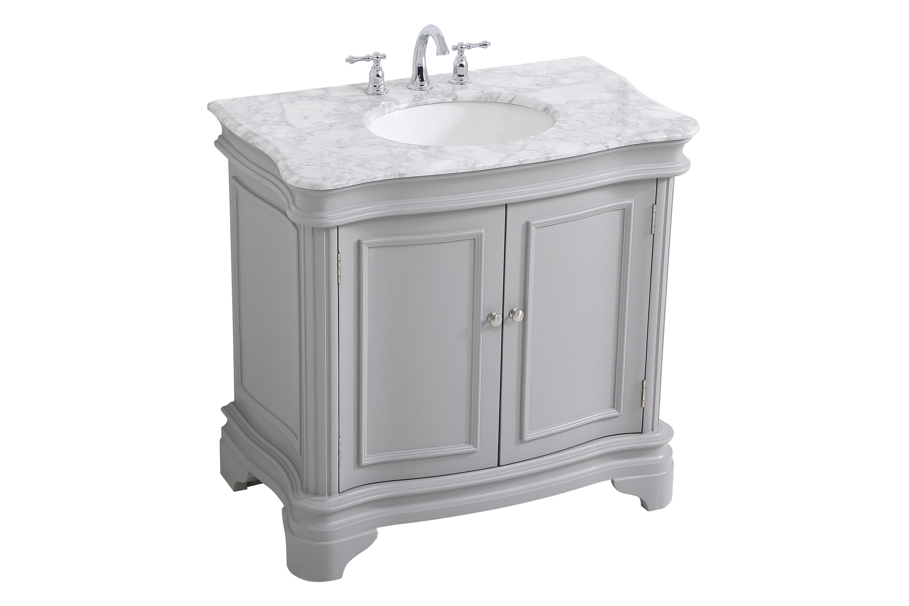 Elegant Decor HF156108GR Bath-Vanity-Combo - View #8